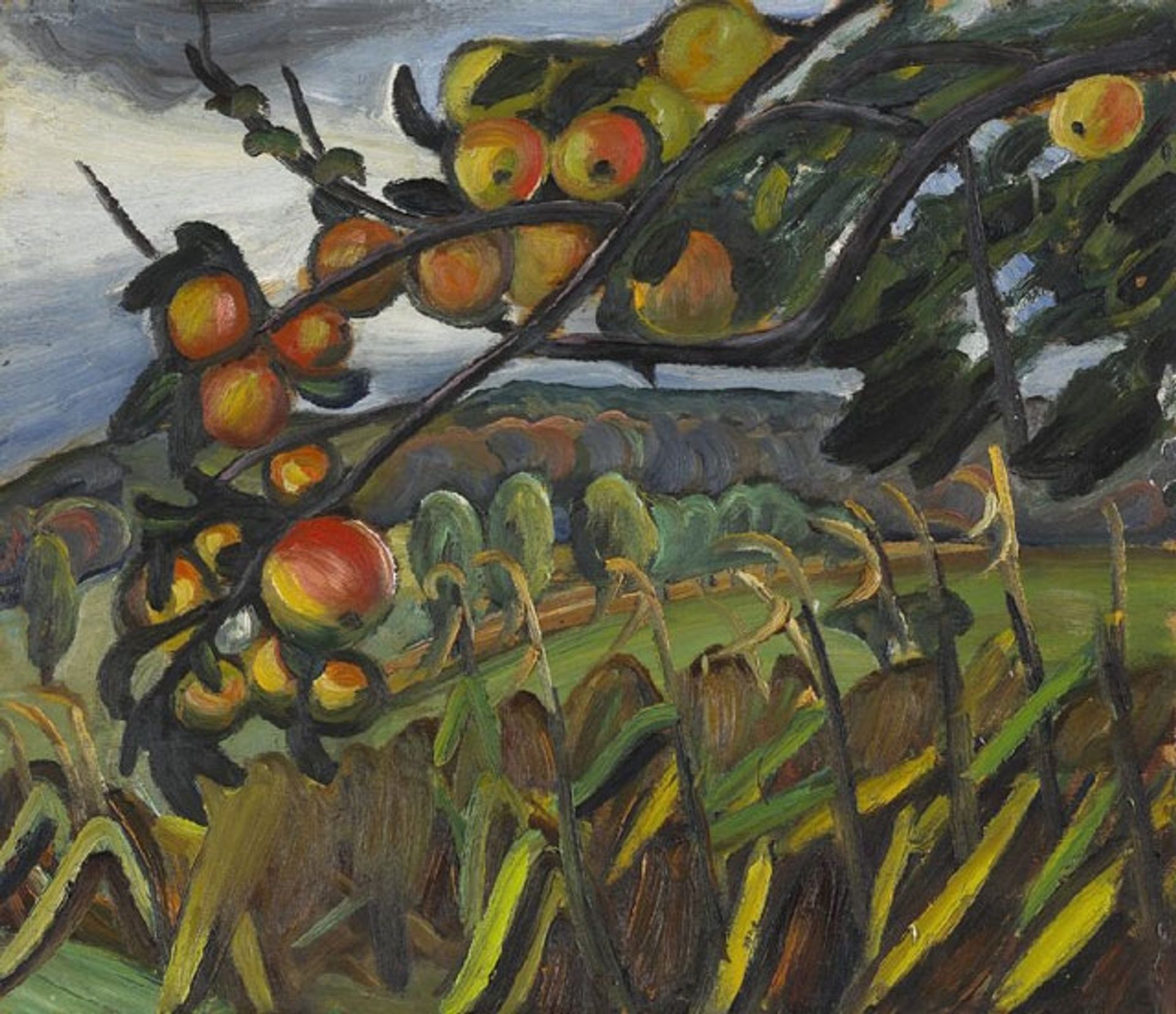 Apple Tree (Study for Portrait of Ellen) by Prudence Heward