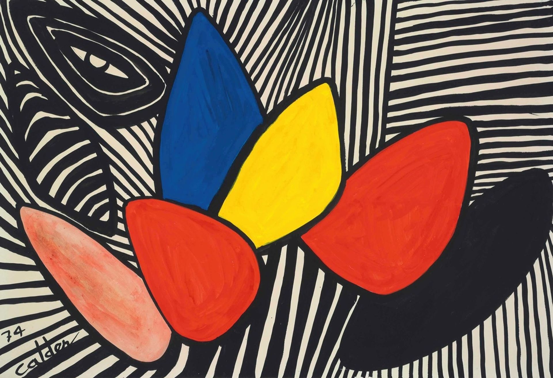Boulder and Eye by Alexander Calder