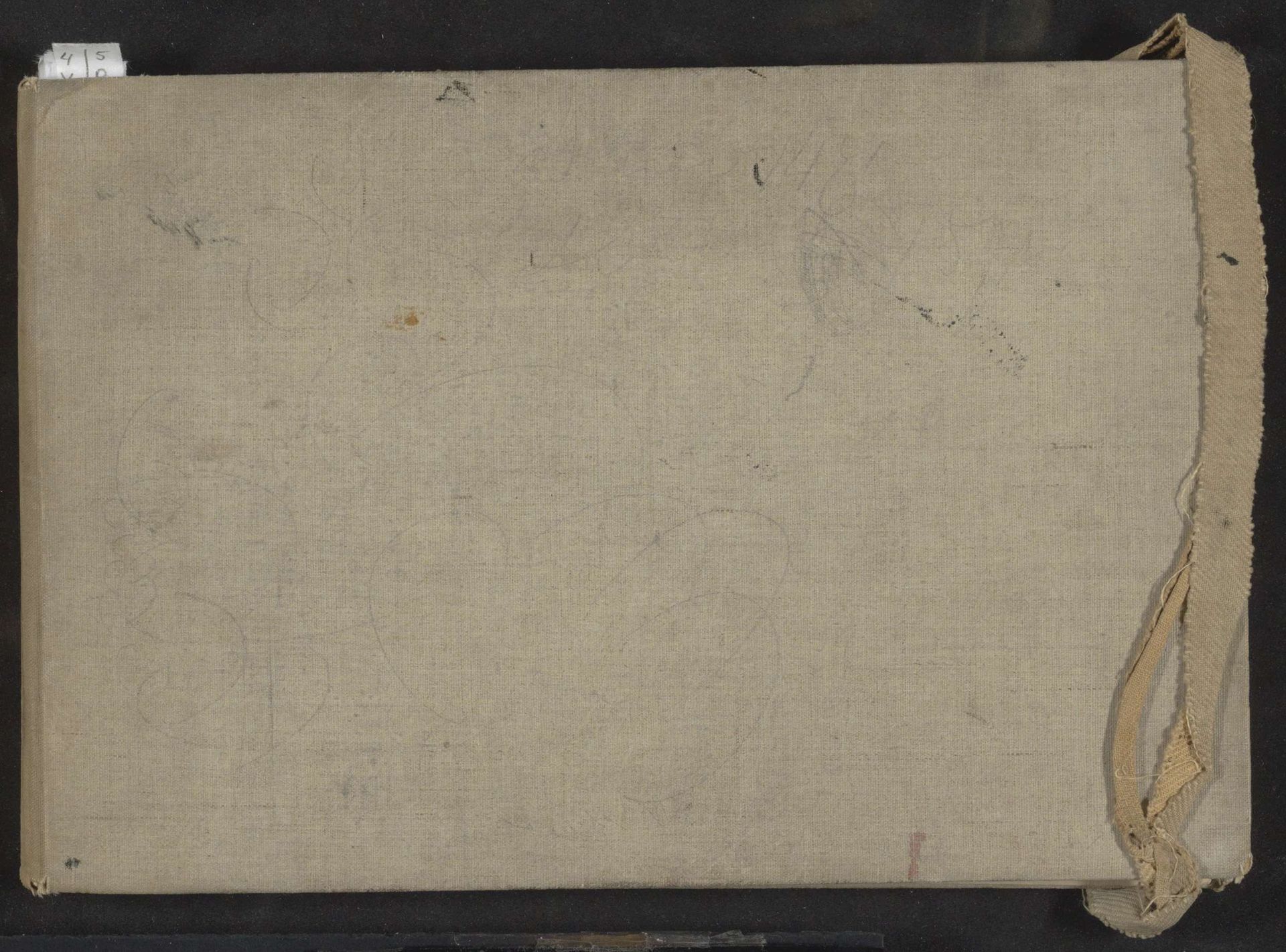 Schetsboek met 49 bladen by Johanna van de Kamer
