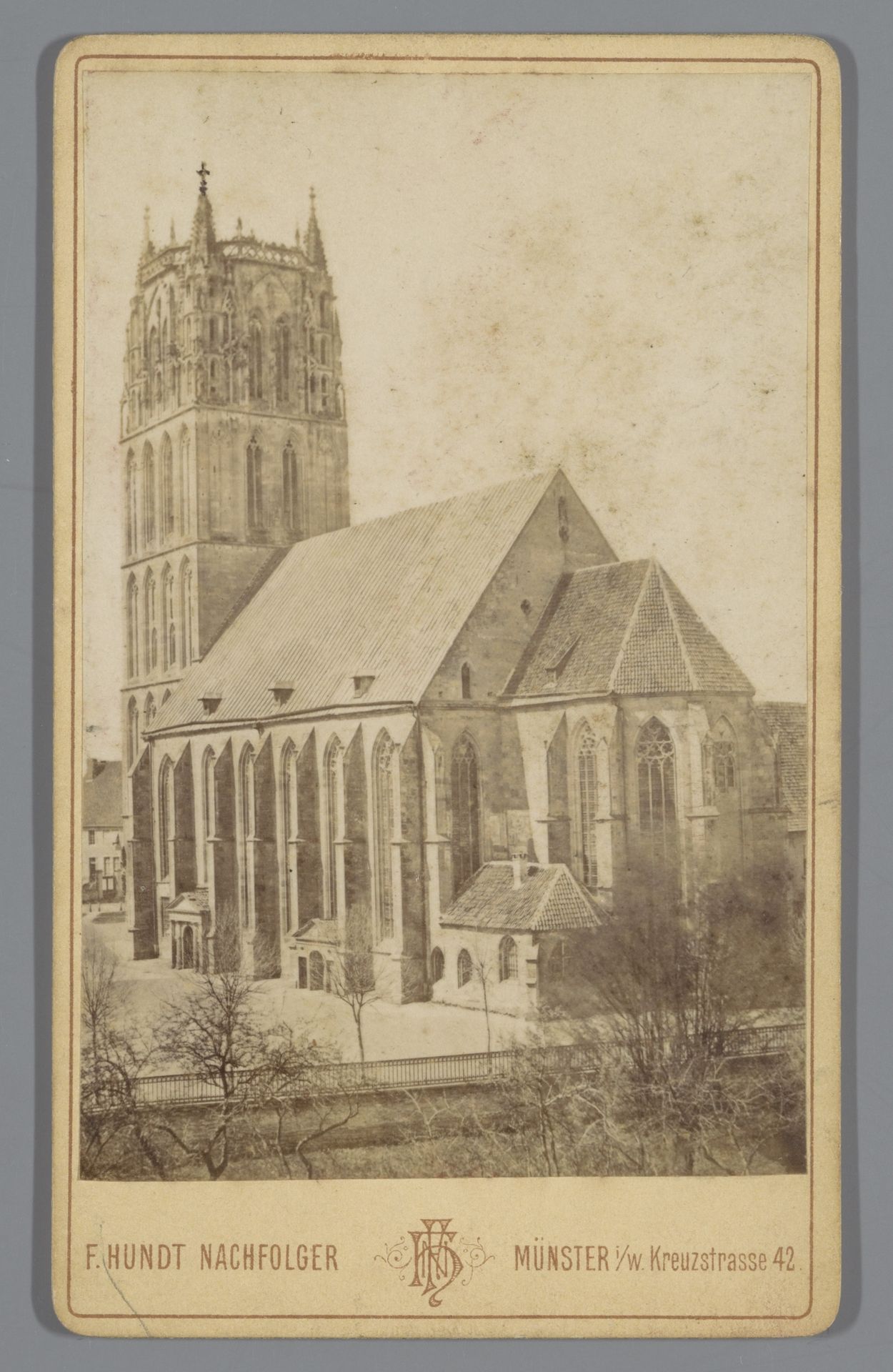 Onze-Lieve-Vrouwekerk in Münster, Duitsland by F. Hundt Nachfolger