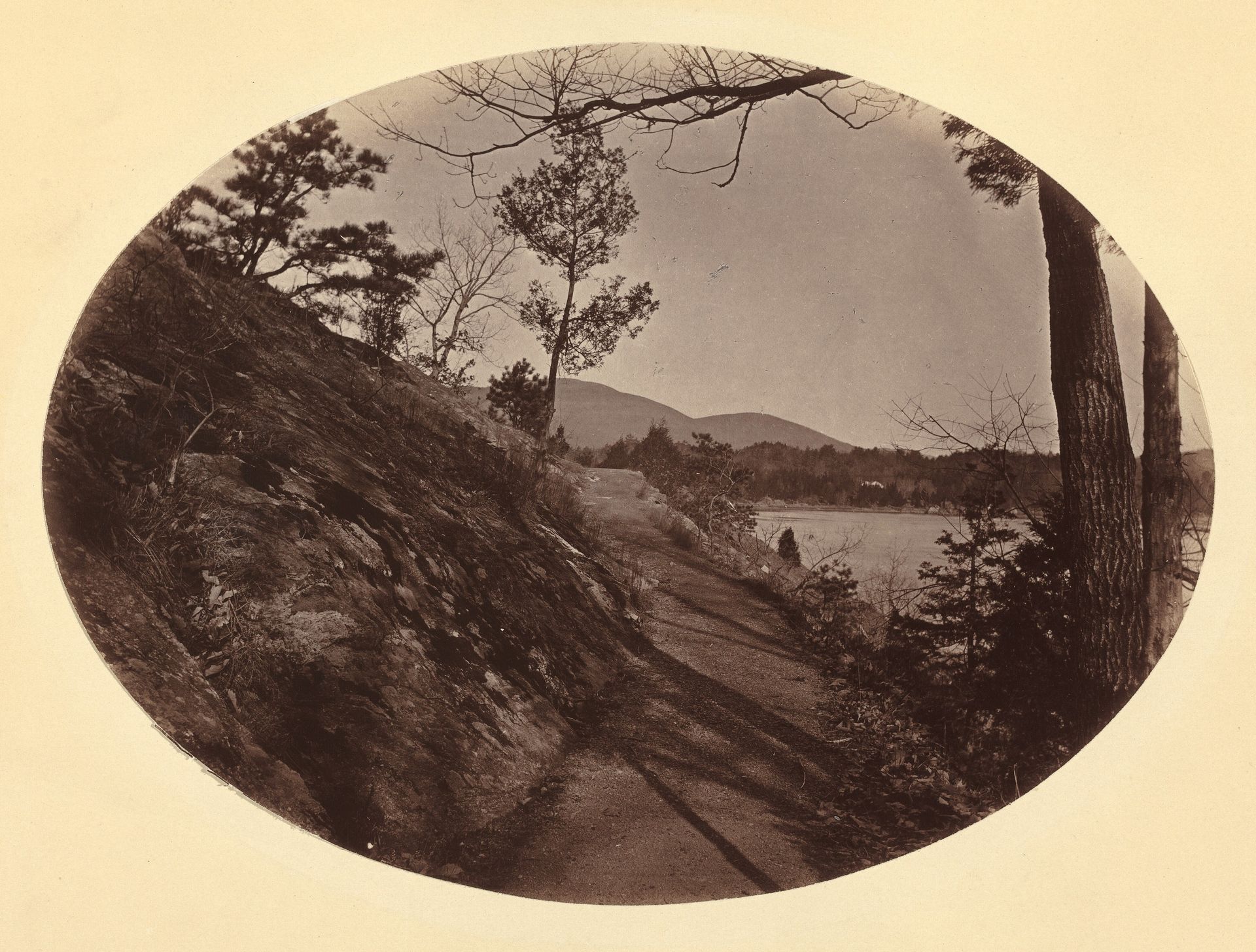 F.W. 4 (Old Chain Battery Walk), West Point, New York by George K. Warren