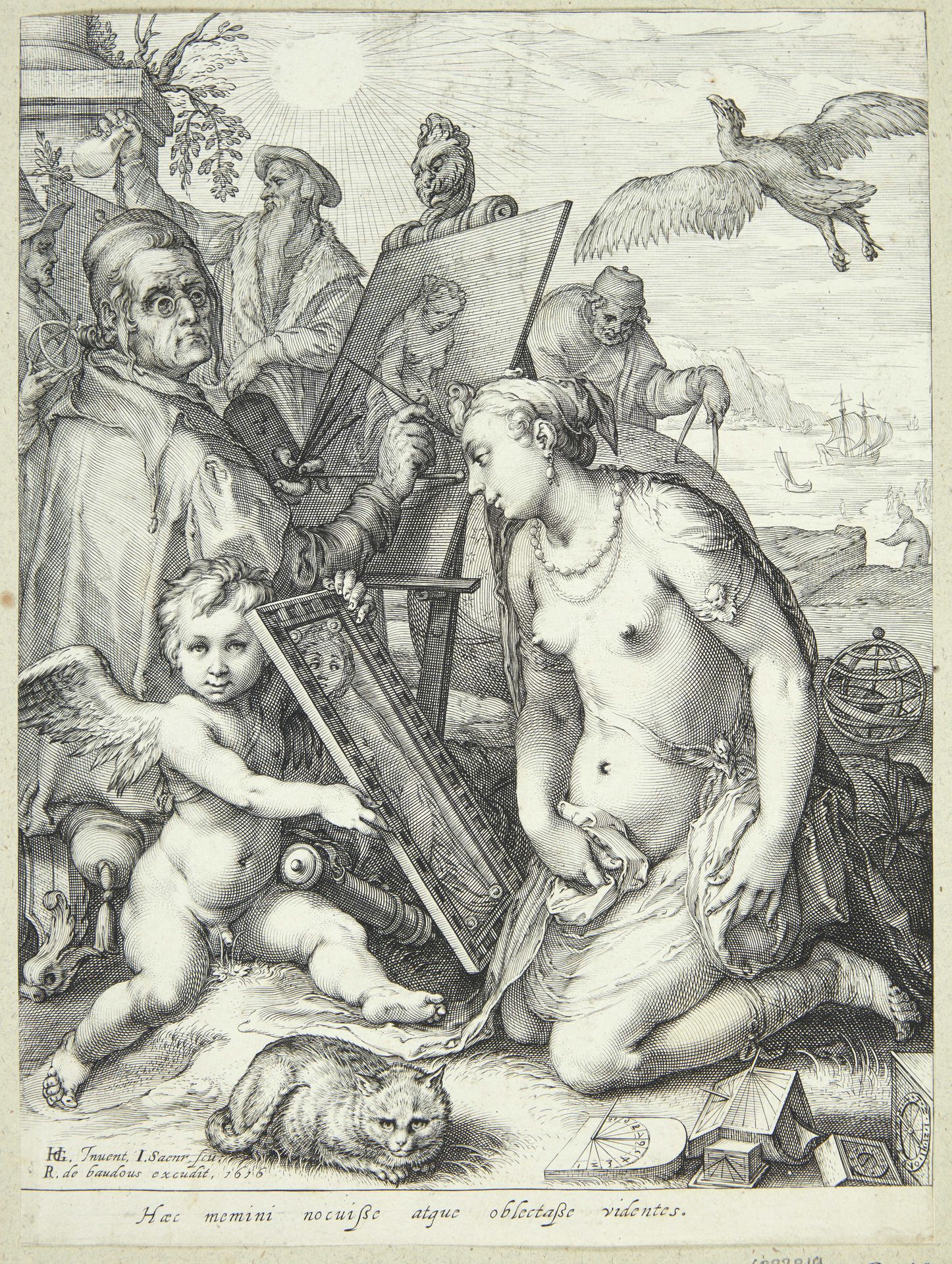 Allegori på synssansen by Jan Saenredam
