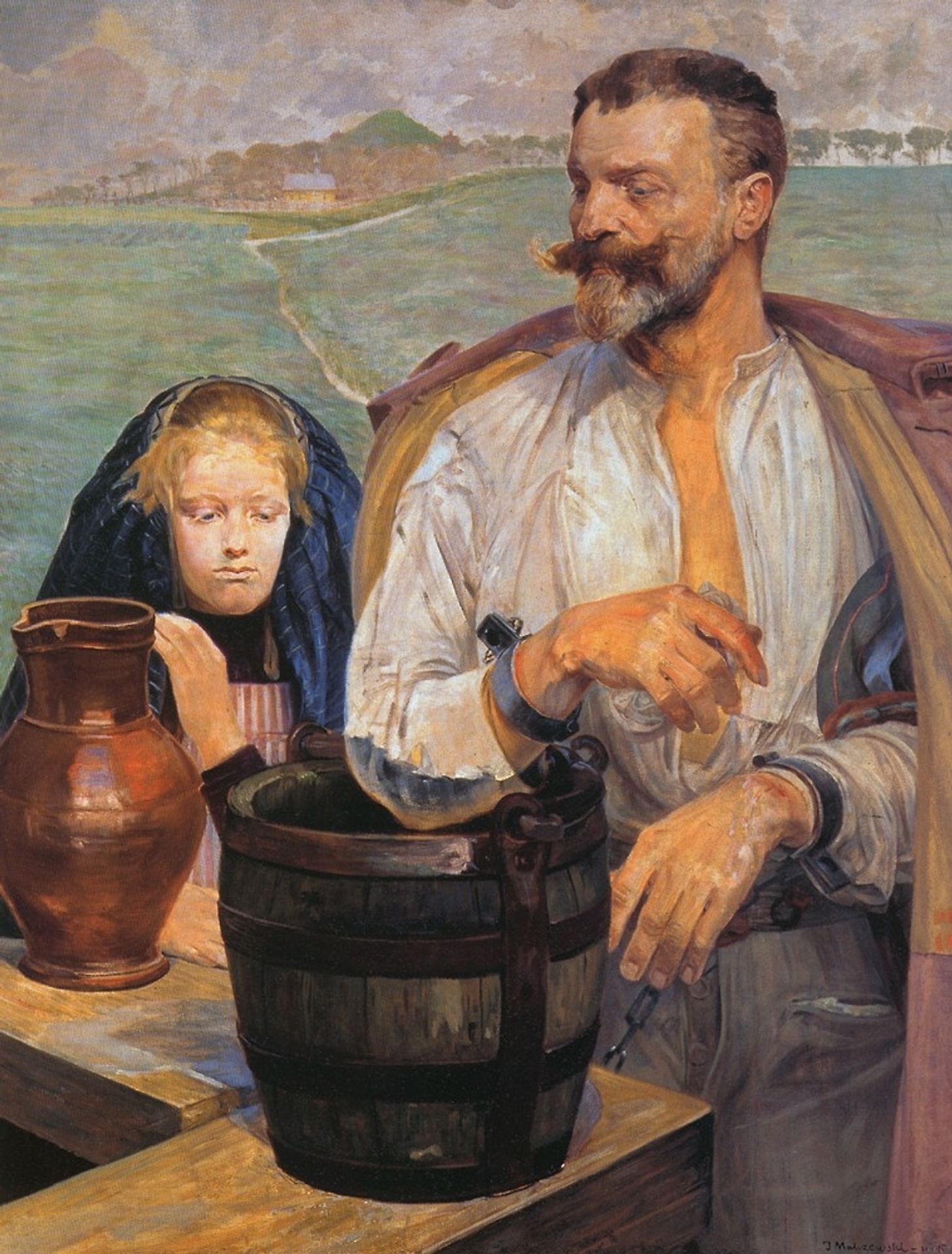 Poisoned Well III by Jacek Malczewski