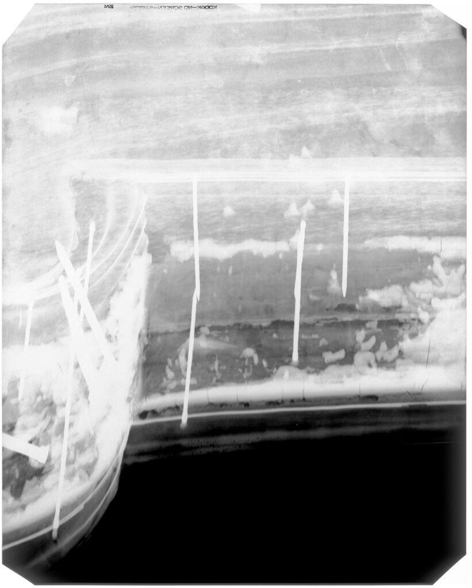 X-radiograph(s) of "Crucifixion" by Artist of original: Guariento di Arpo