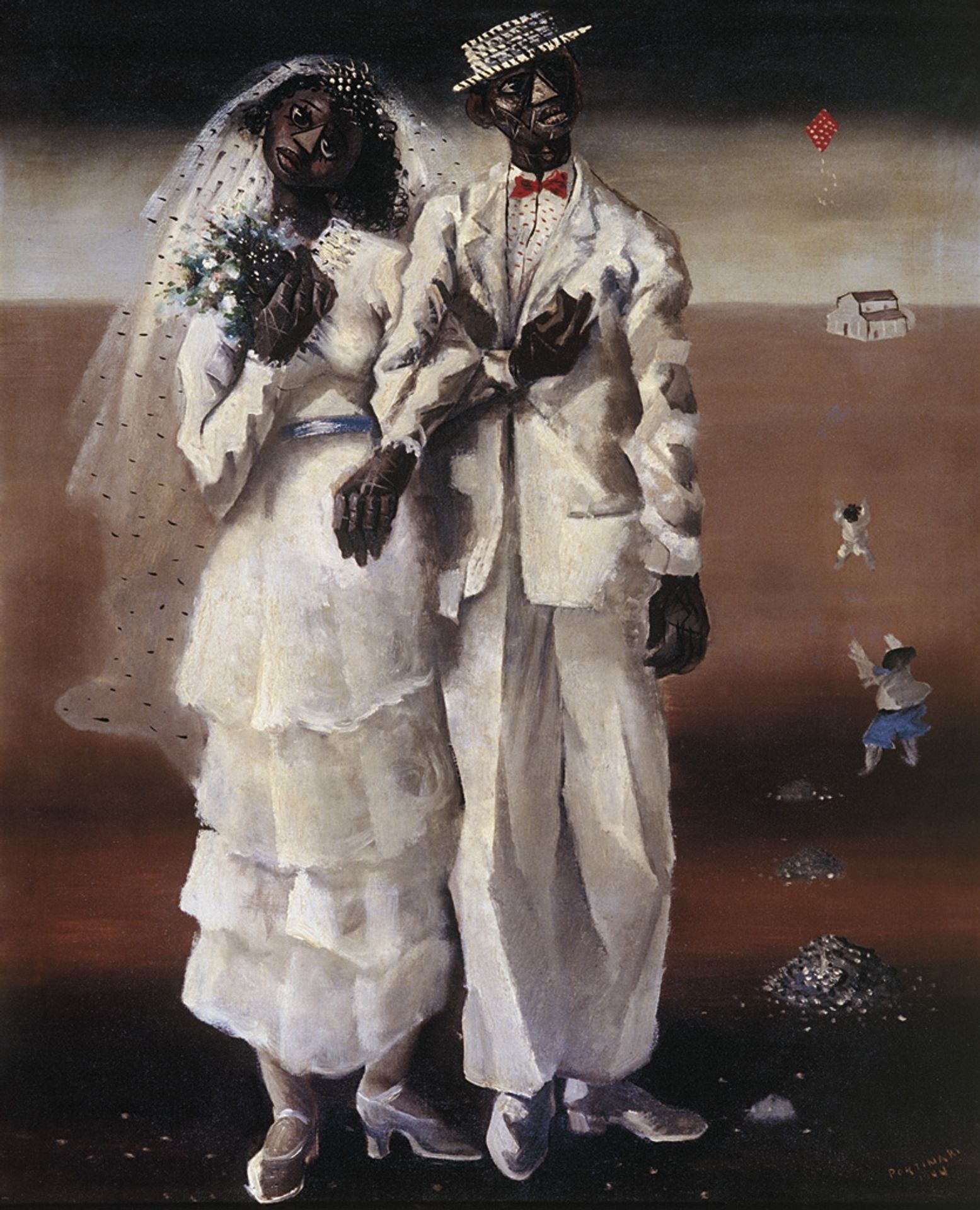 Marriage on the farm by Candido Portinari