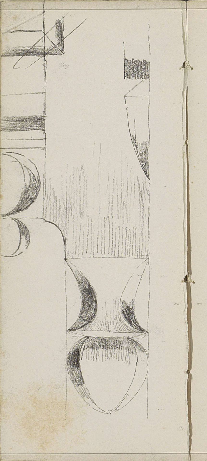 Sokkel met ornament by Gerrit Willem Dijsselhof