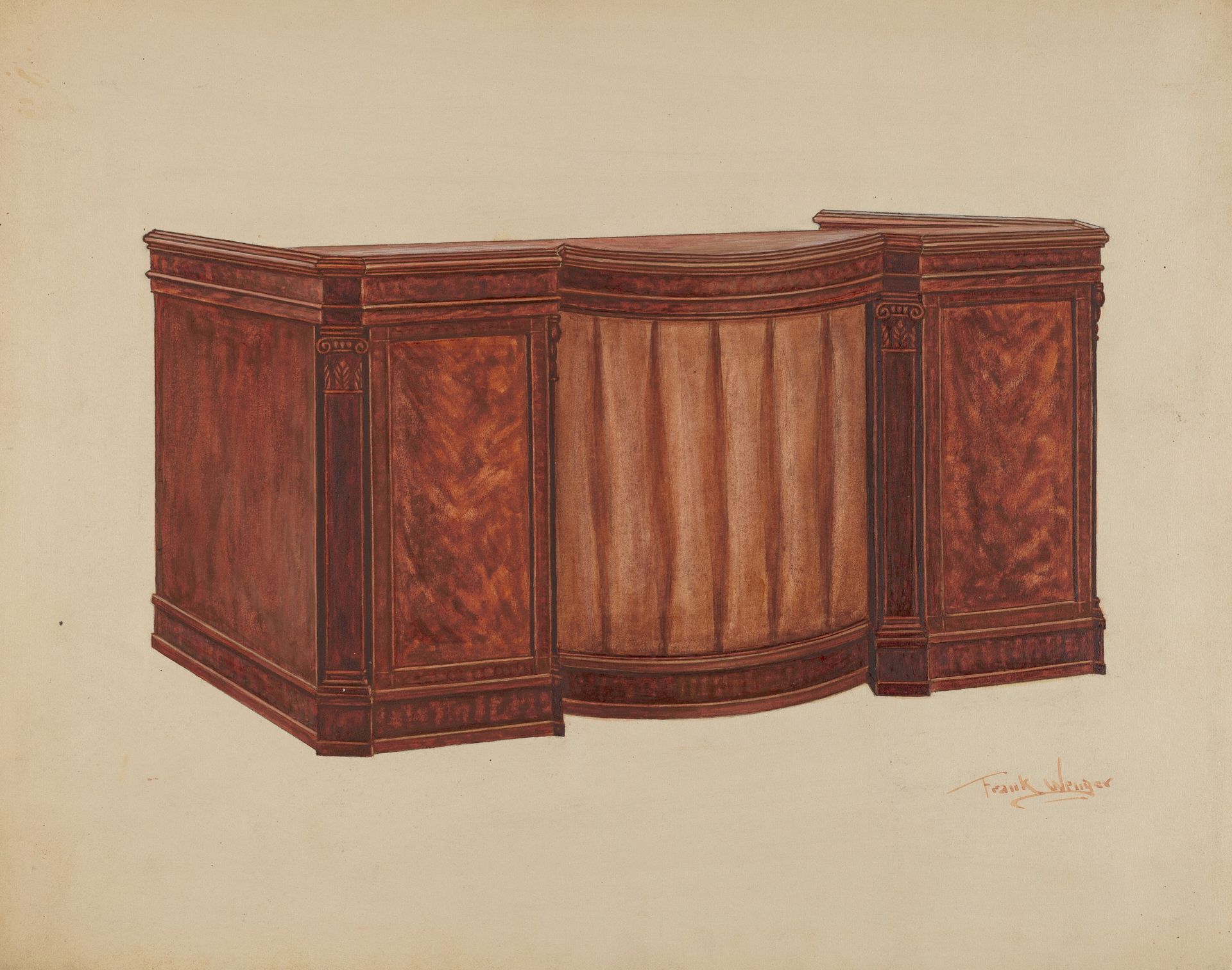 Desk by Frank Wenger