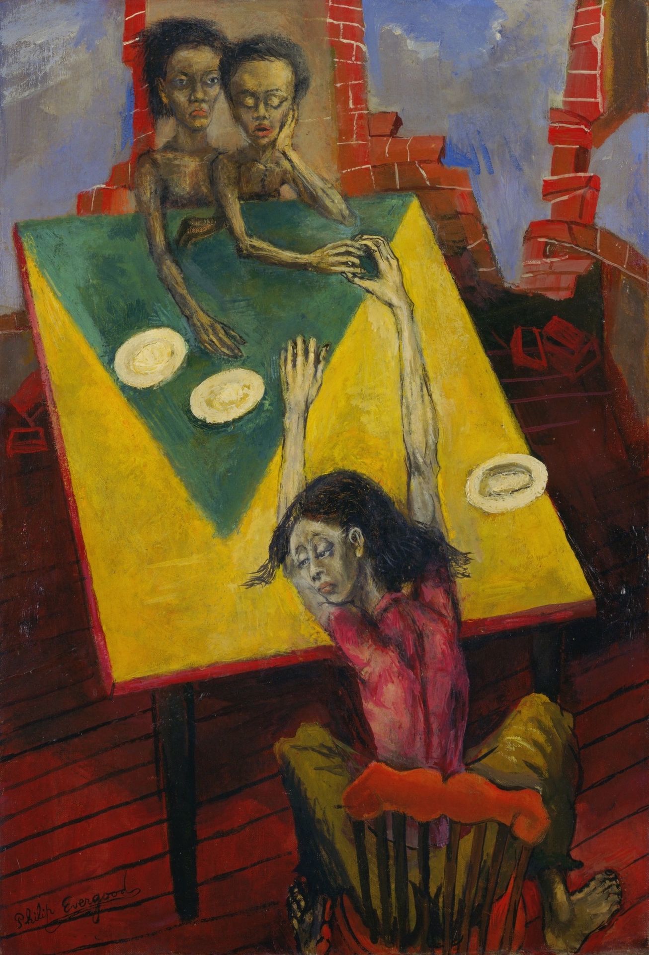 Don't Cry Mother by Philip Evergood