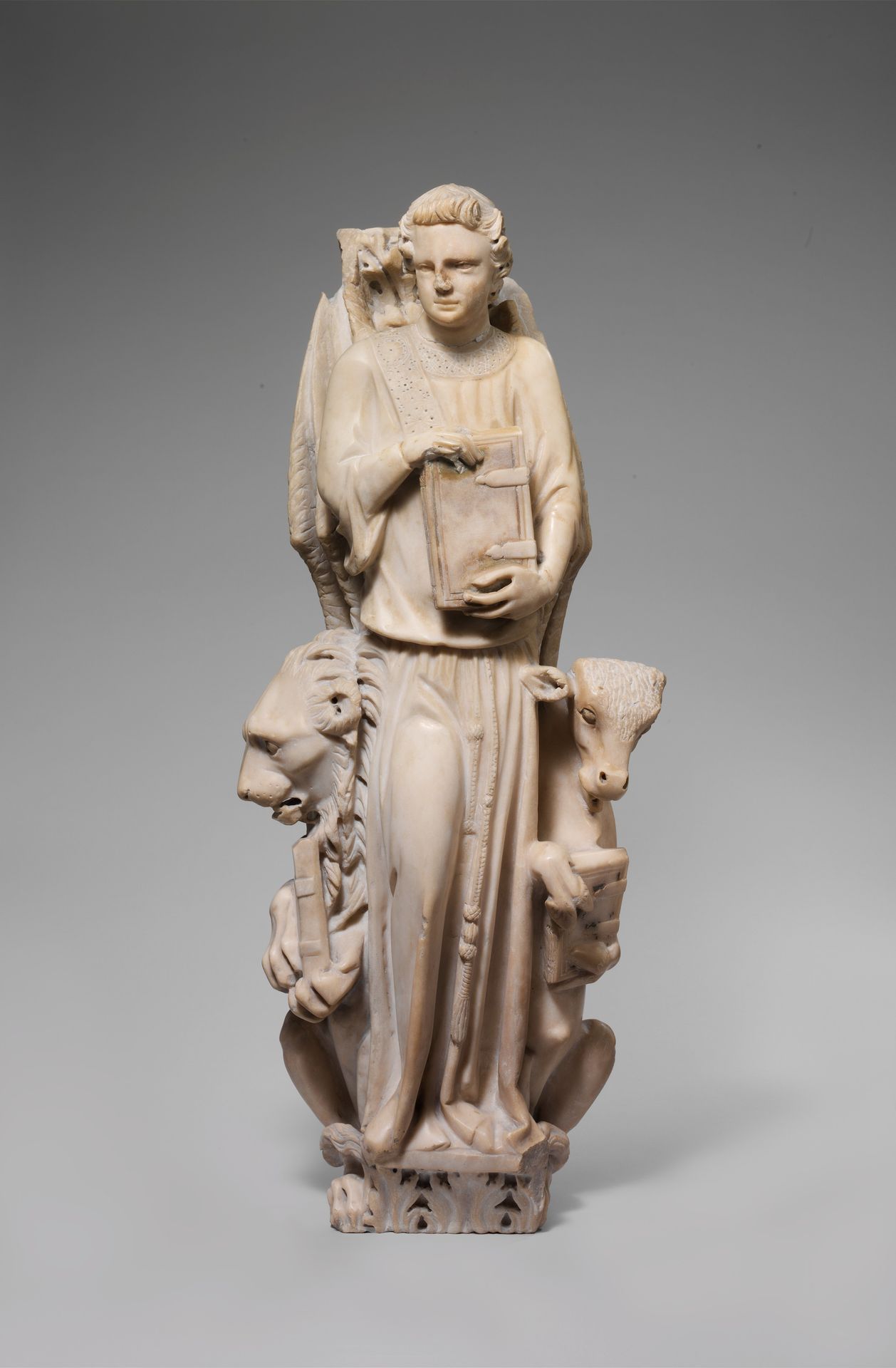 Pilaster (Tetramorph) from the Parapet of a Pulpit with Symbol of the Evangelists by Giovanni Pisano