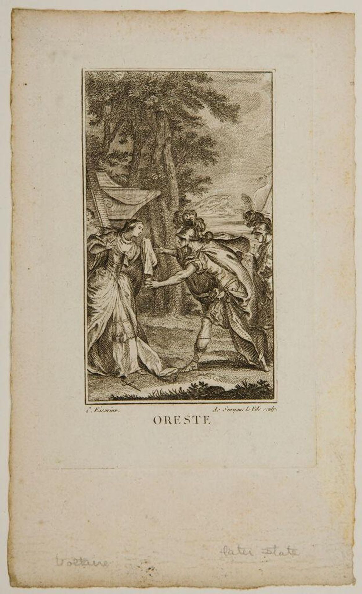 Orestes by Pierre Louis Surugue