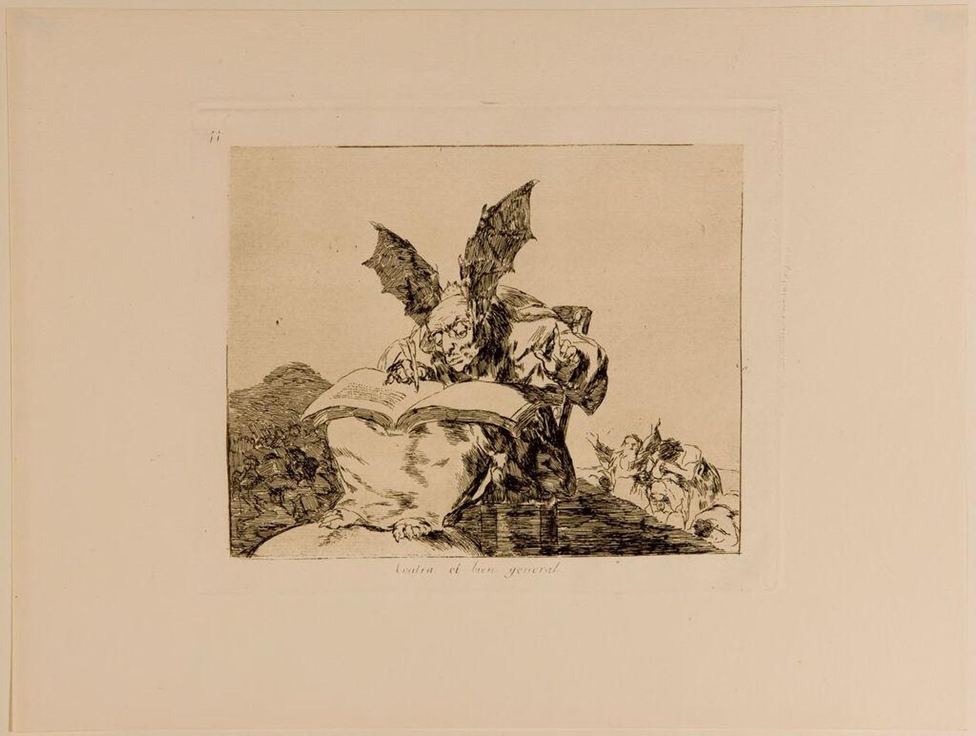 Against the Common Good by Francisco JosÃ© de Goya y Lucientes