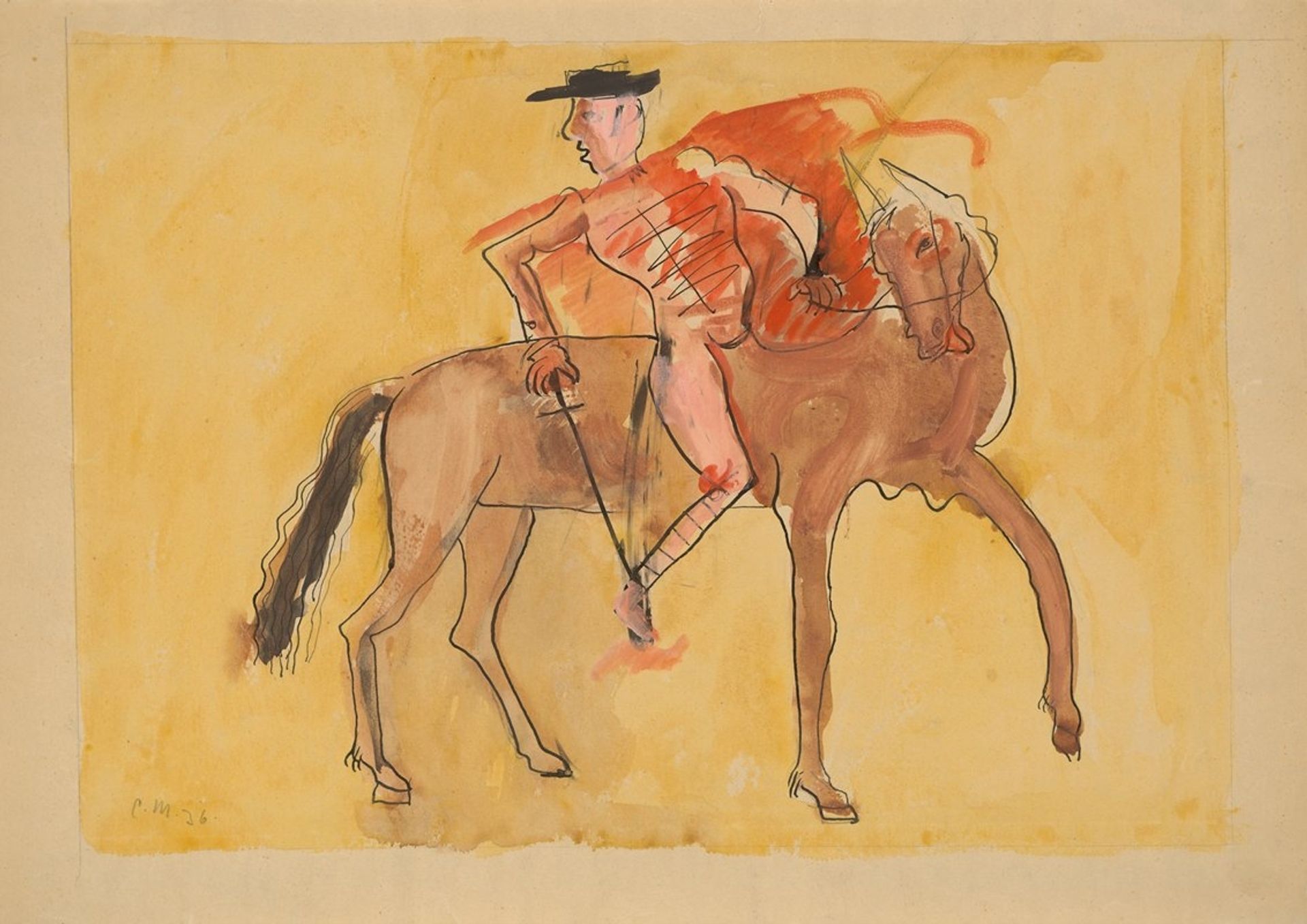Spanish Toreador by Cyprián Majerník