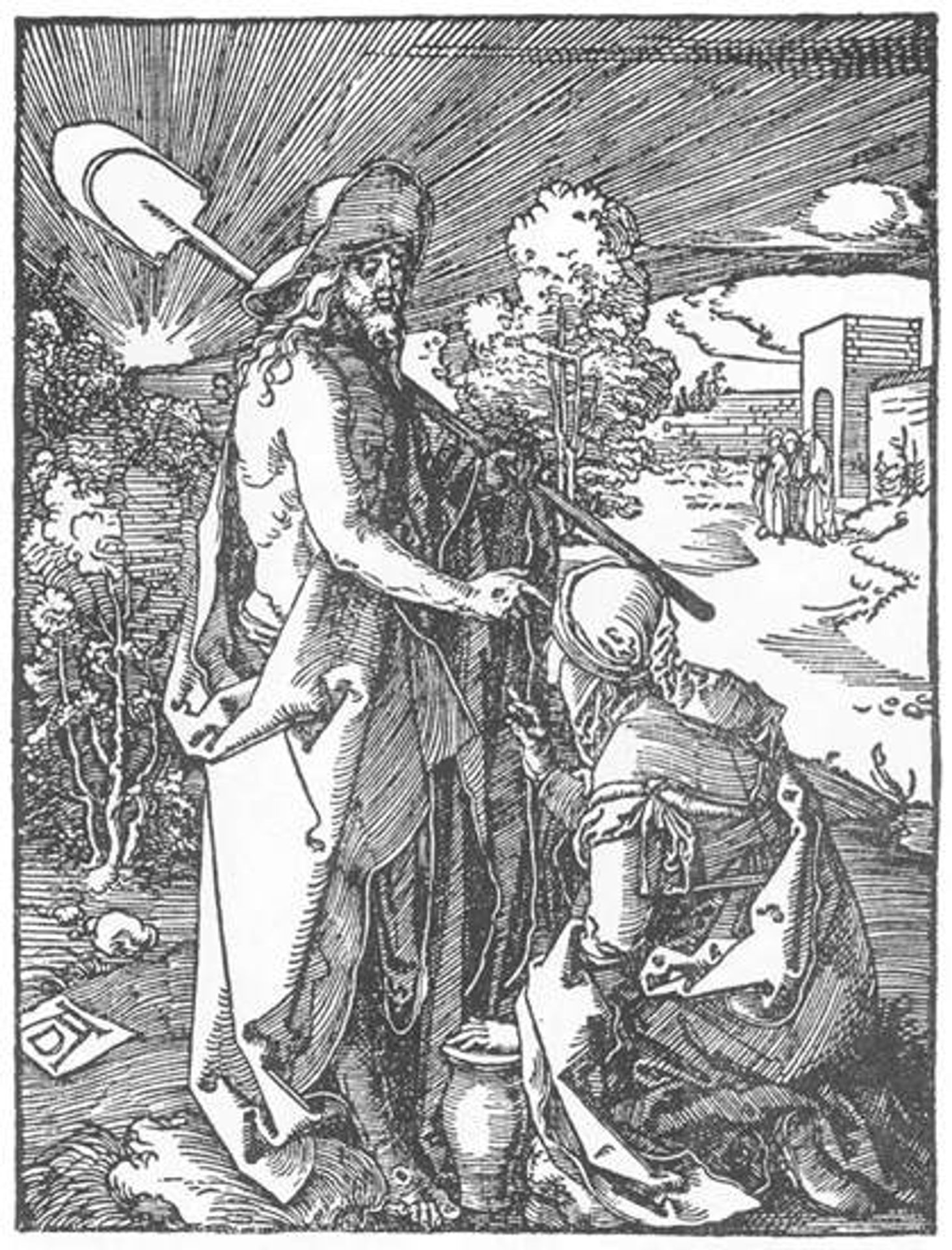 Christ Appears to Mary Magdalene by Albrecht Durer
