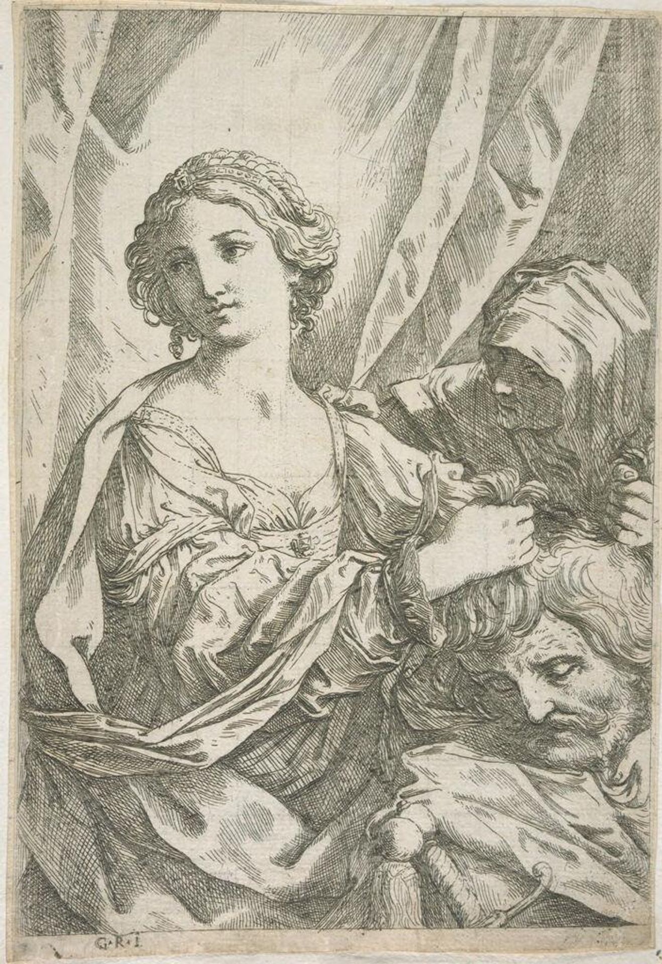 Judith with Head of Holofernes by Giovanni Andrea Sirani