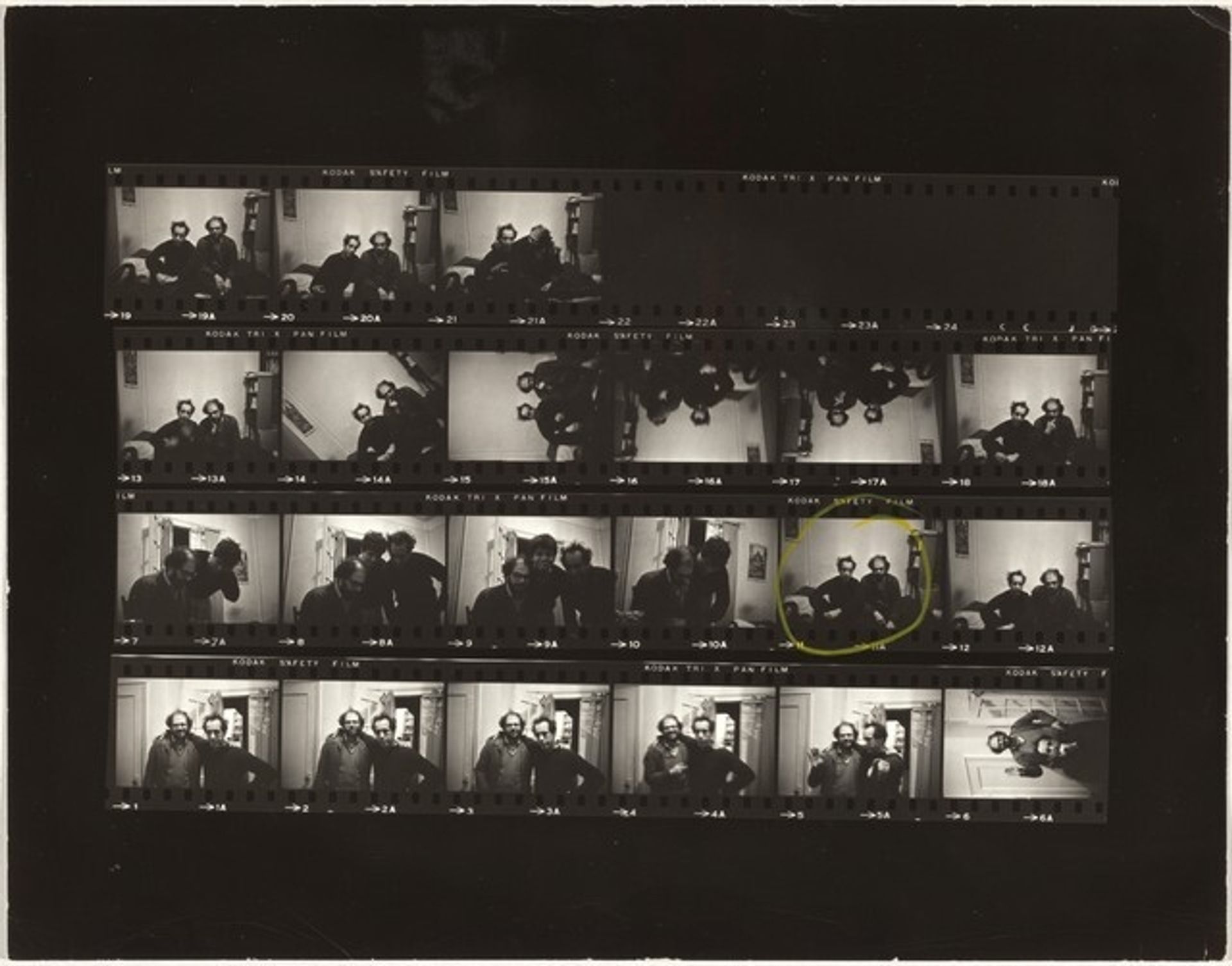 Allen Ginsberg no number by Robert Frank