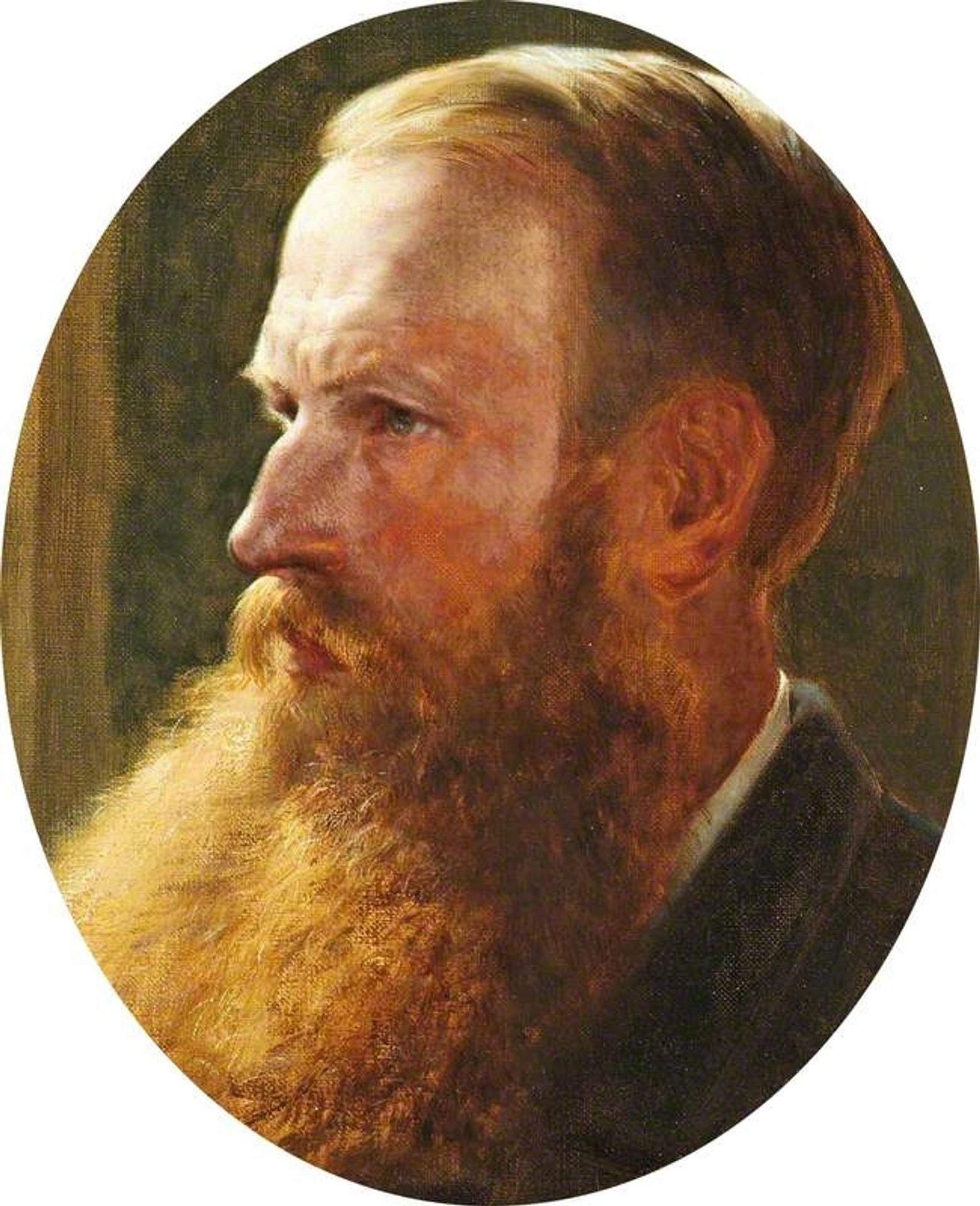 Self Portrait by Henry William Banks Davis
