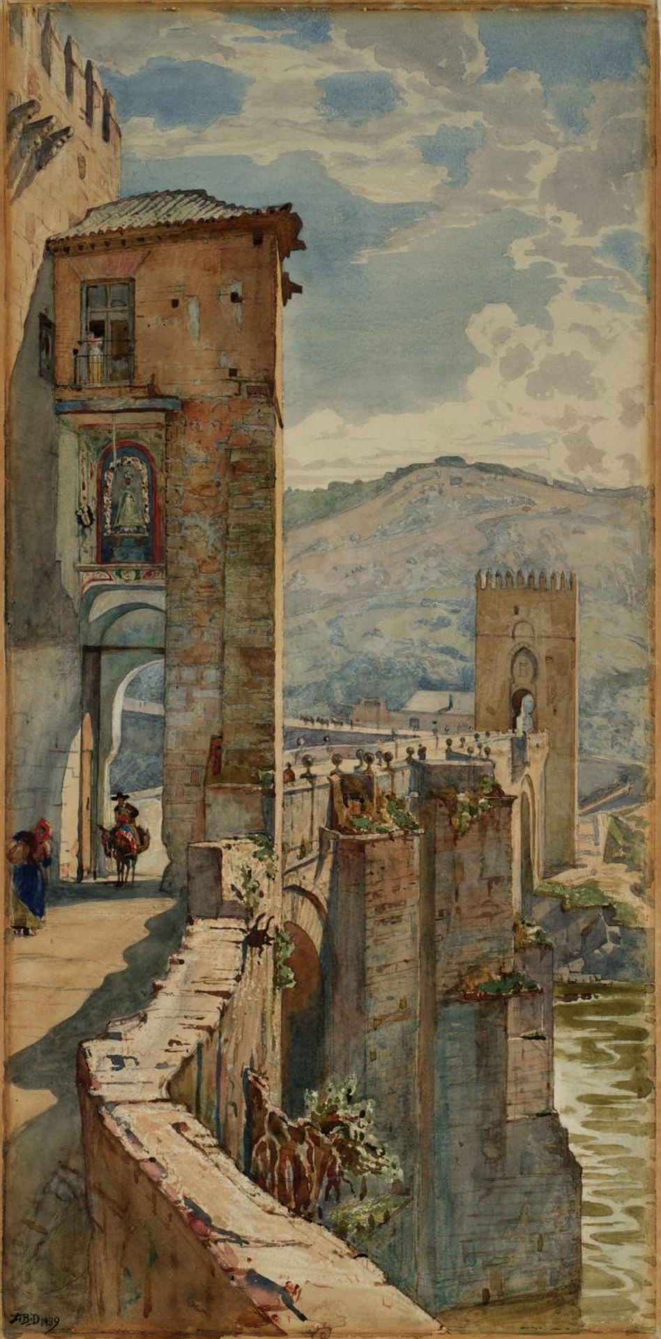 Puente San Martin, Toledo by  Andrew Brown Donaldson