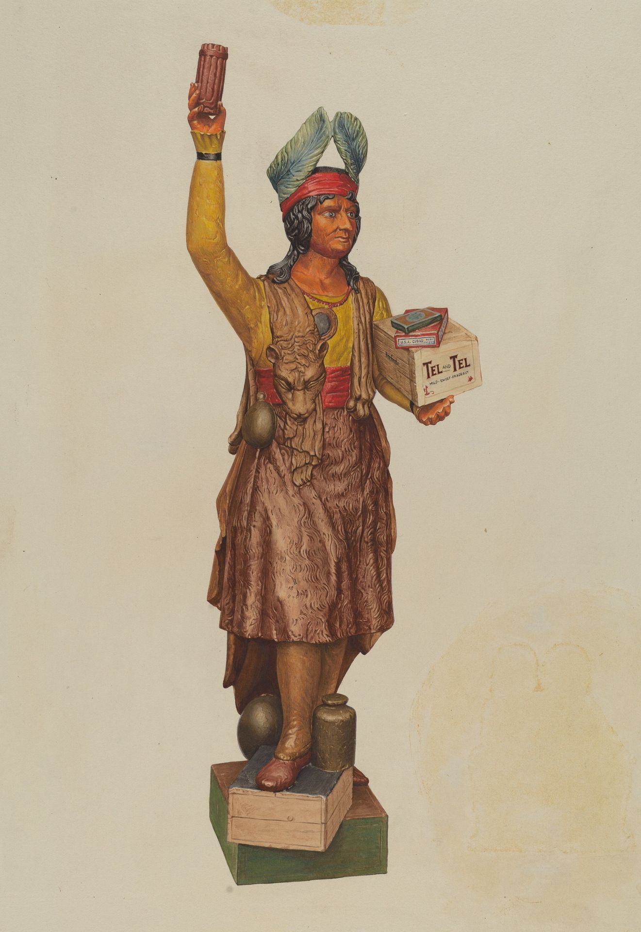 Cigar Store Indian by Anonymous