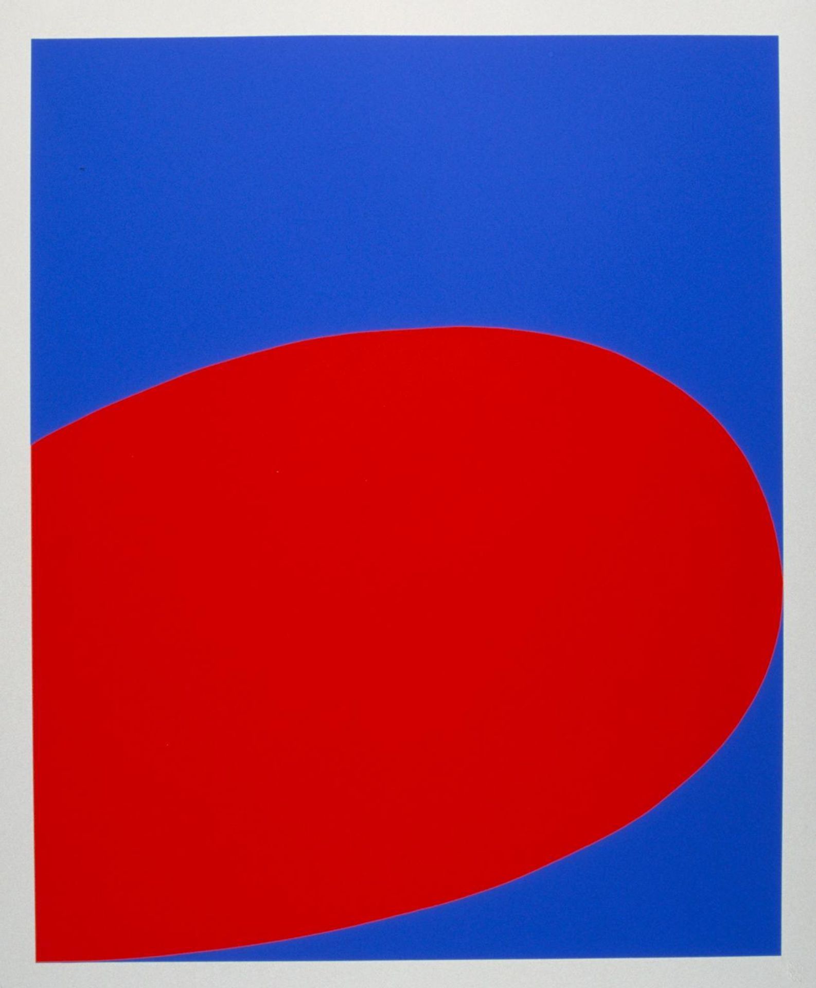 Red/Blue (Untitled) by Ellsworth Kelly