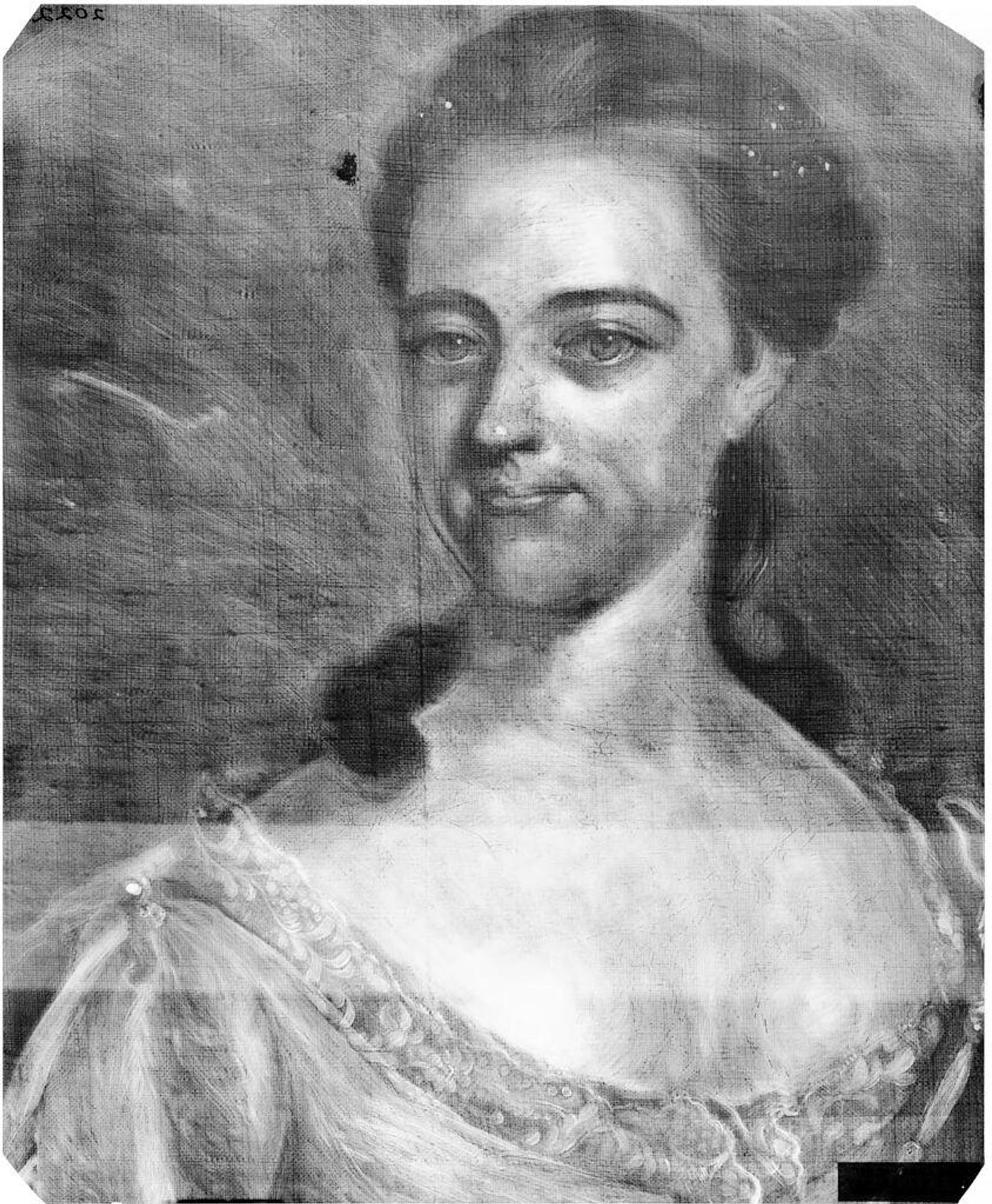 X-radiograph(s) of "Jane Brown" by Artist of original: John Singleton Copley