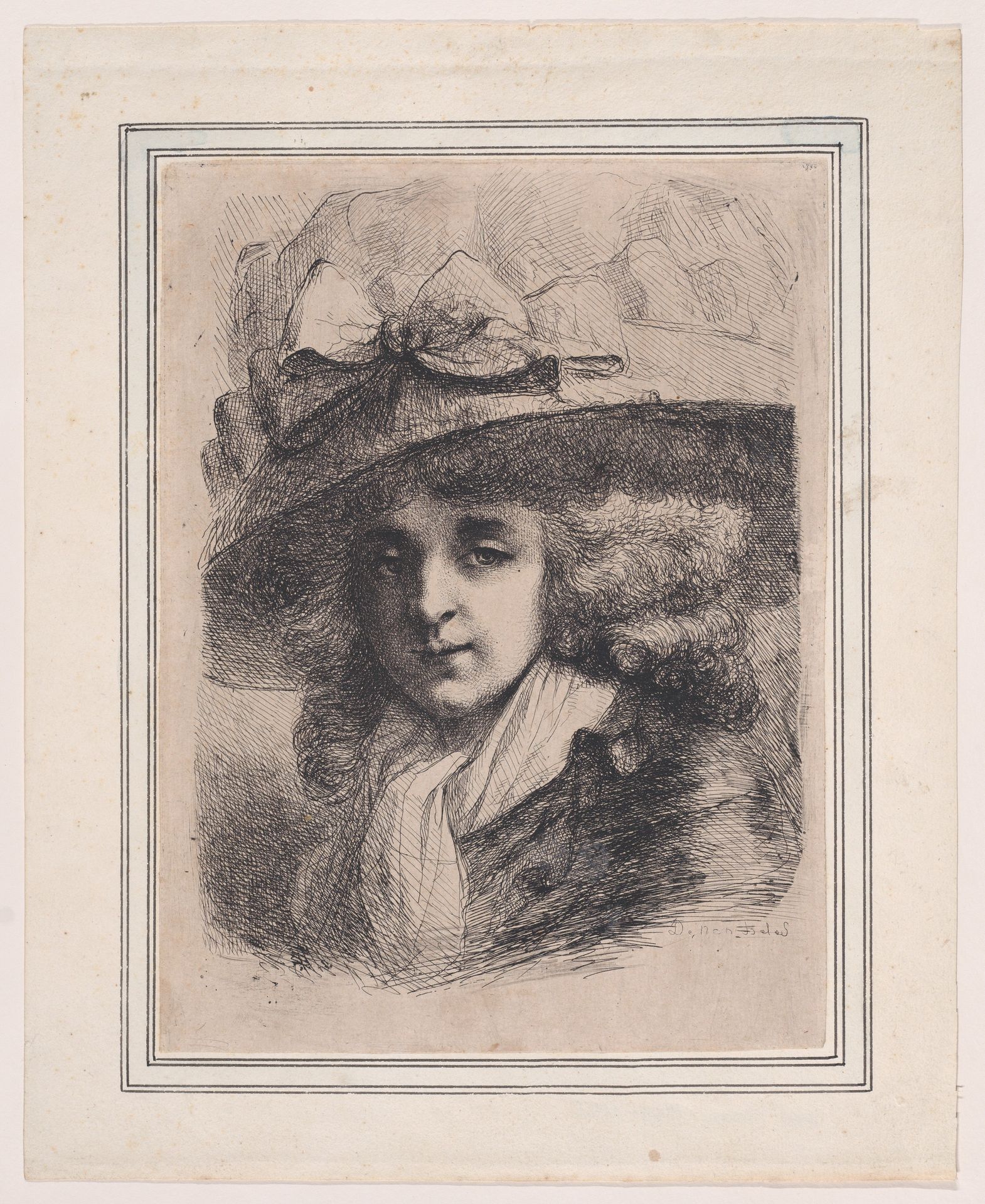 Bust of Mme Mosion by baron Dominique Vivant Denon