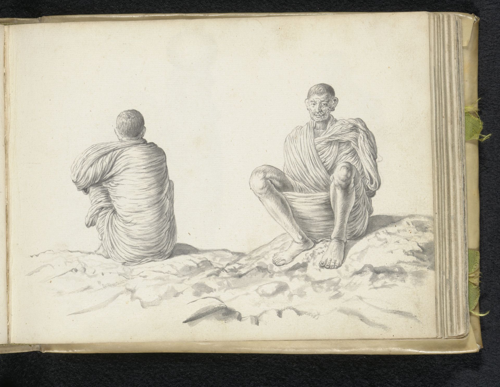 Two labourers by Esaias Boursse
