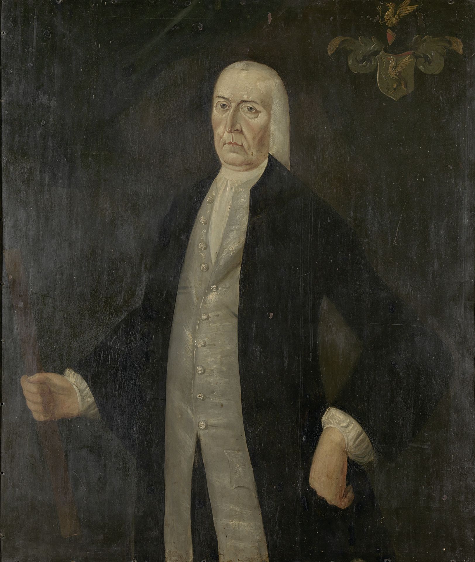Portrait of Jeremias van Riemsdijk, Governor-General of the Dutch East India Company by Franciscus Josephus Fricot