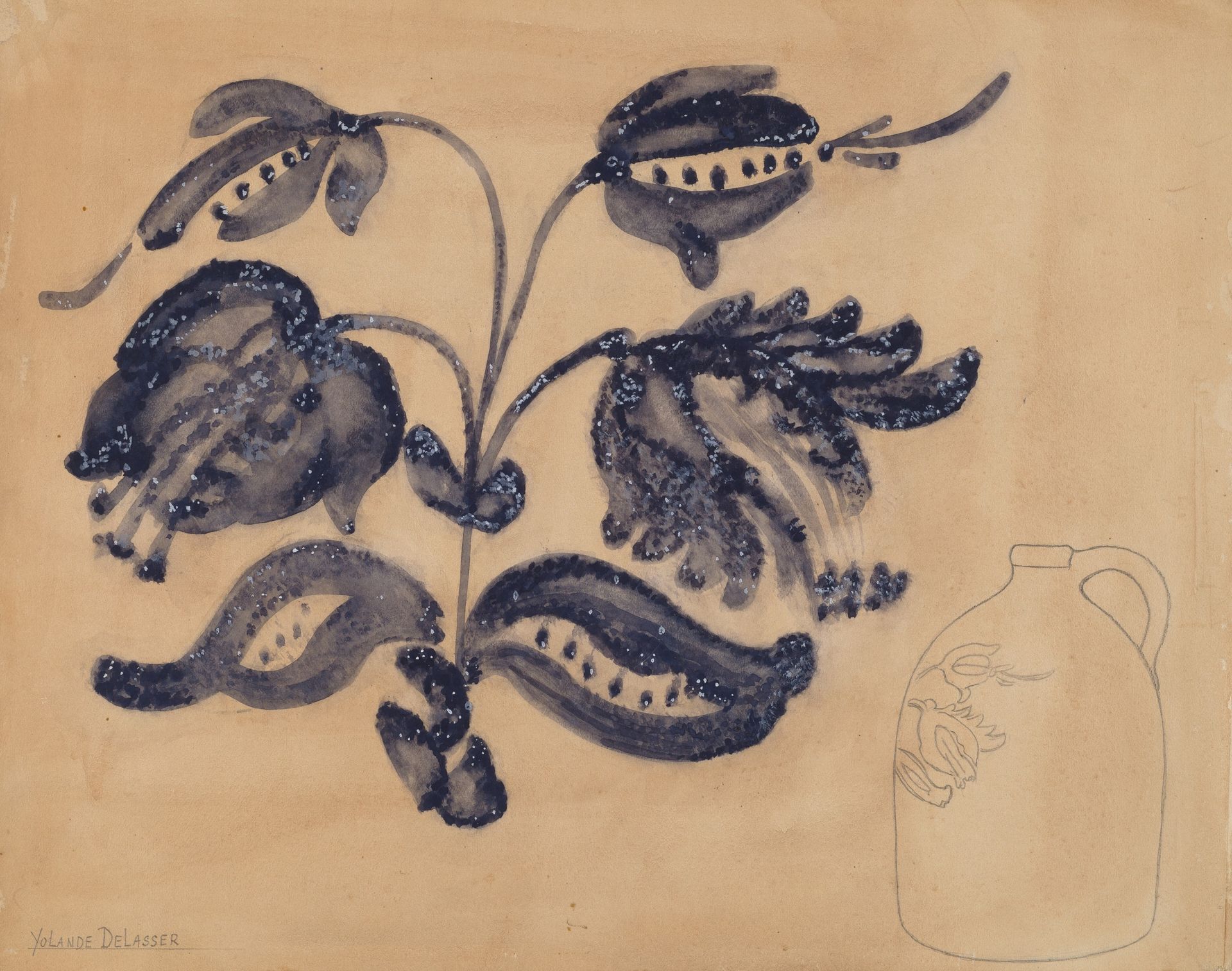 Jug by Yolande Delasser