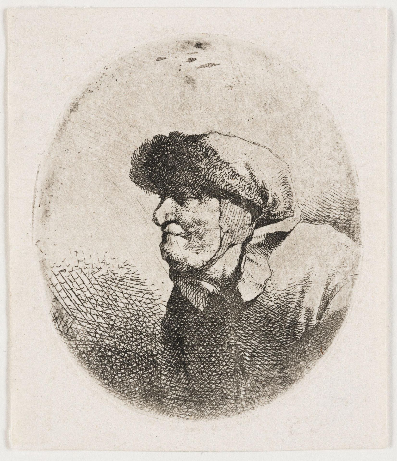 Bust of an Old Woman by Cornelis Bega