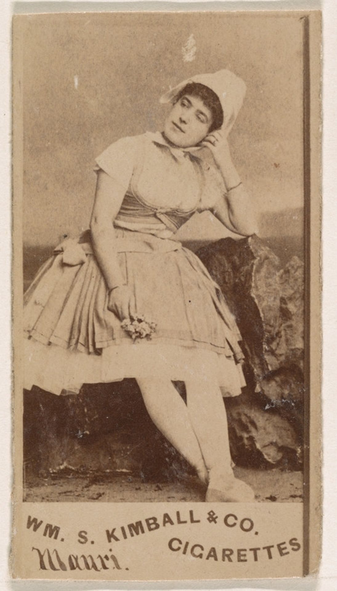Miss Mortimer, from the Actresses series (N203) issued by Wm. S. Kimball & Co. by William S. Kimball & Company