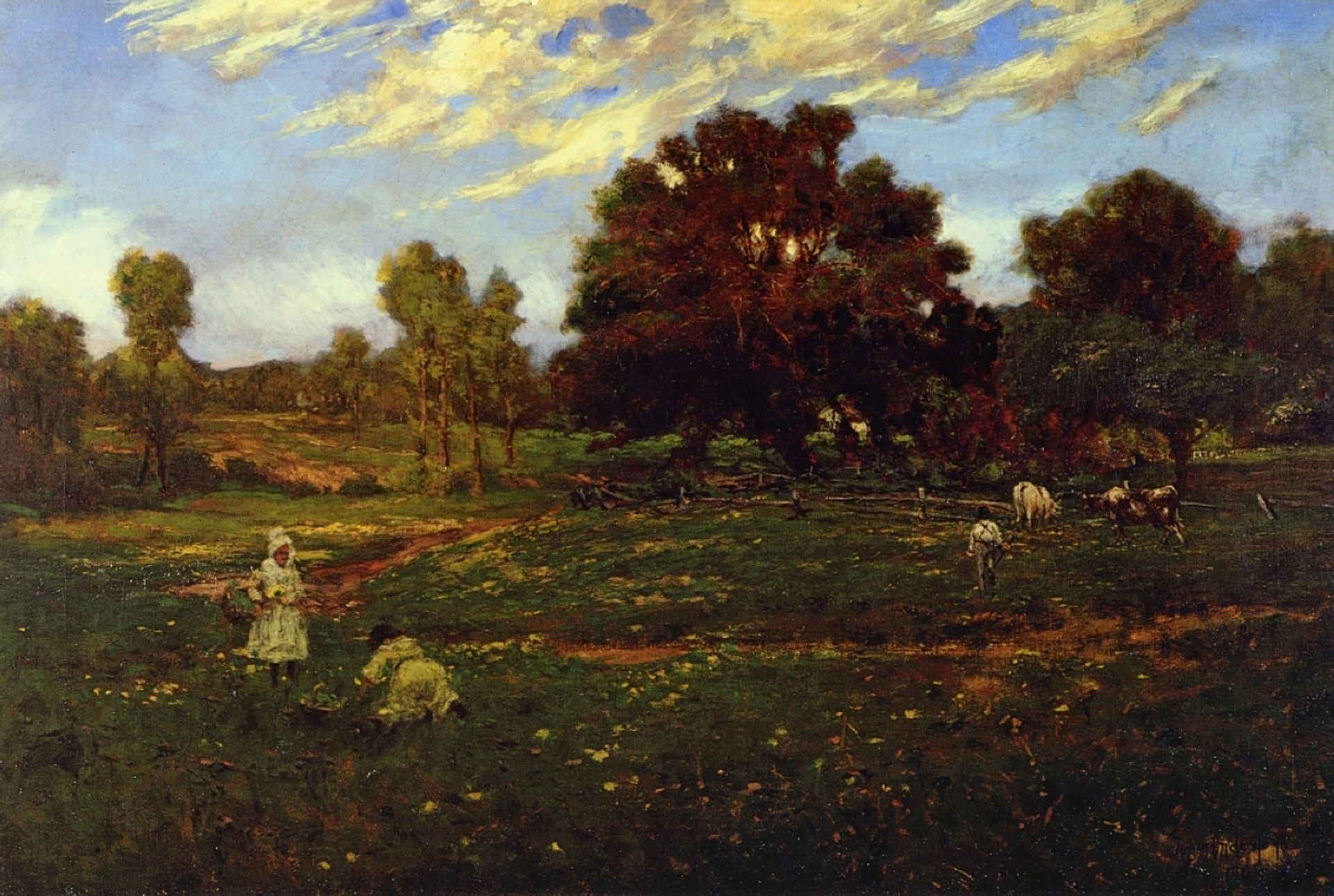 Fall Scene near Sisterdale by Robert Julian Onderdonk