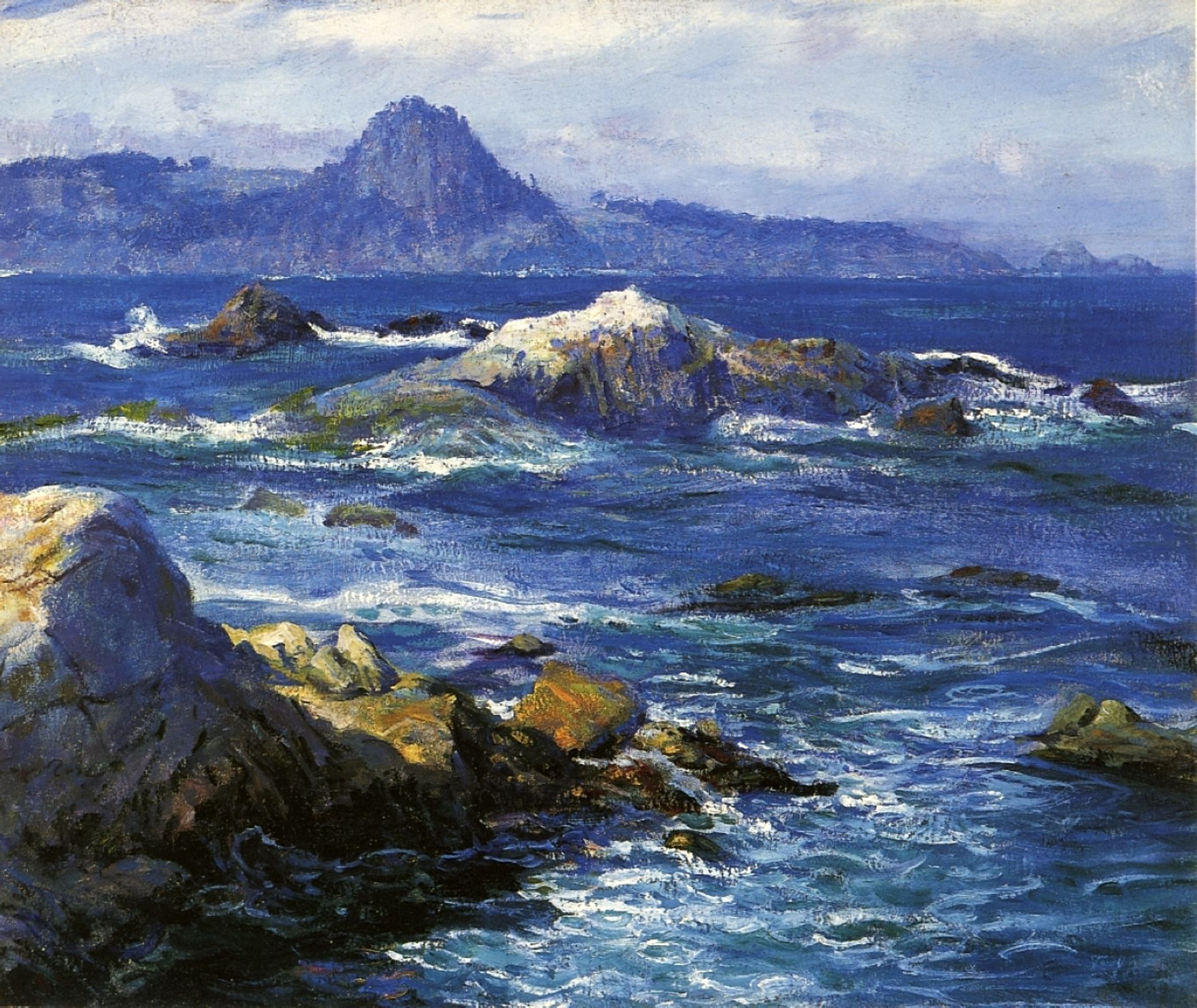 Off Mission Point (aka Point Lobos) by Rose O'Neill
