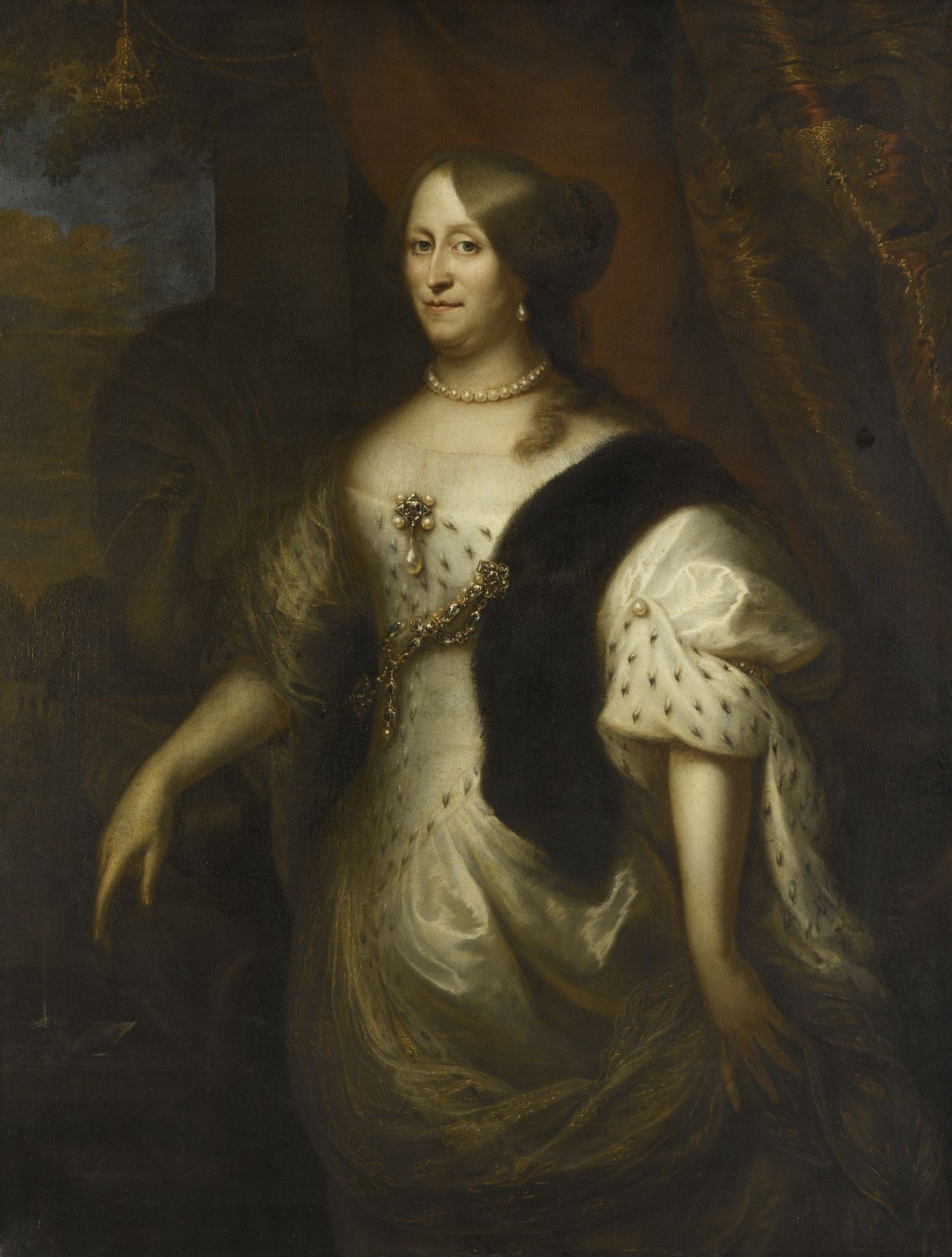 Cornelia Teding van Berkhout (1614-80), Wife of Maerten Harpertsz Tromp by Jan Lievens