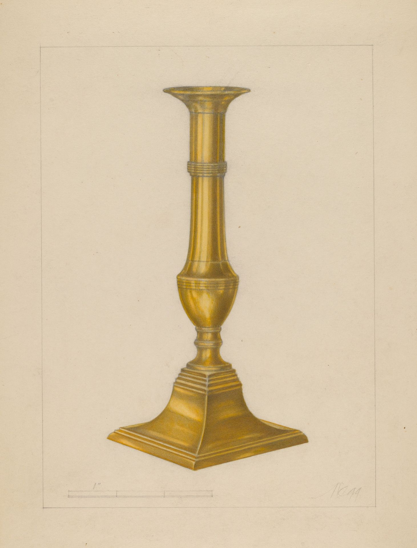 Candlestick by Arthur Wegg