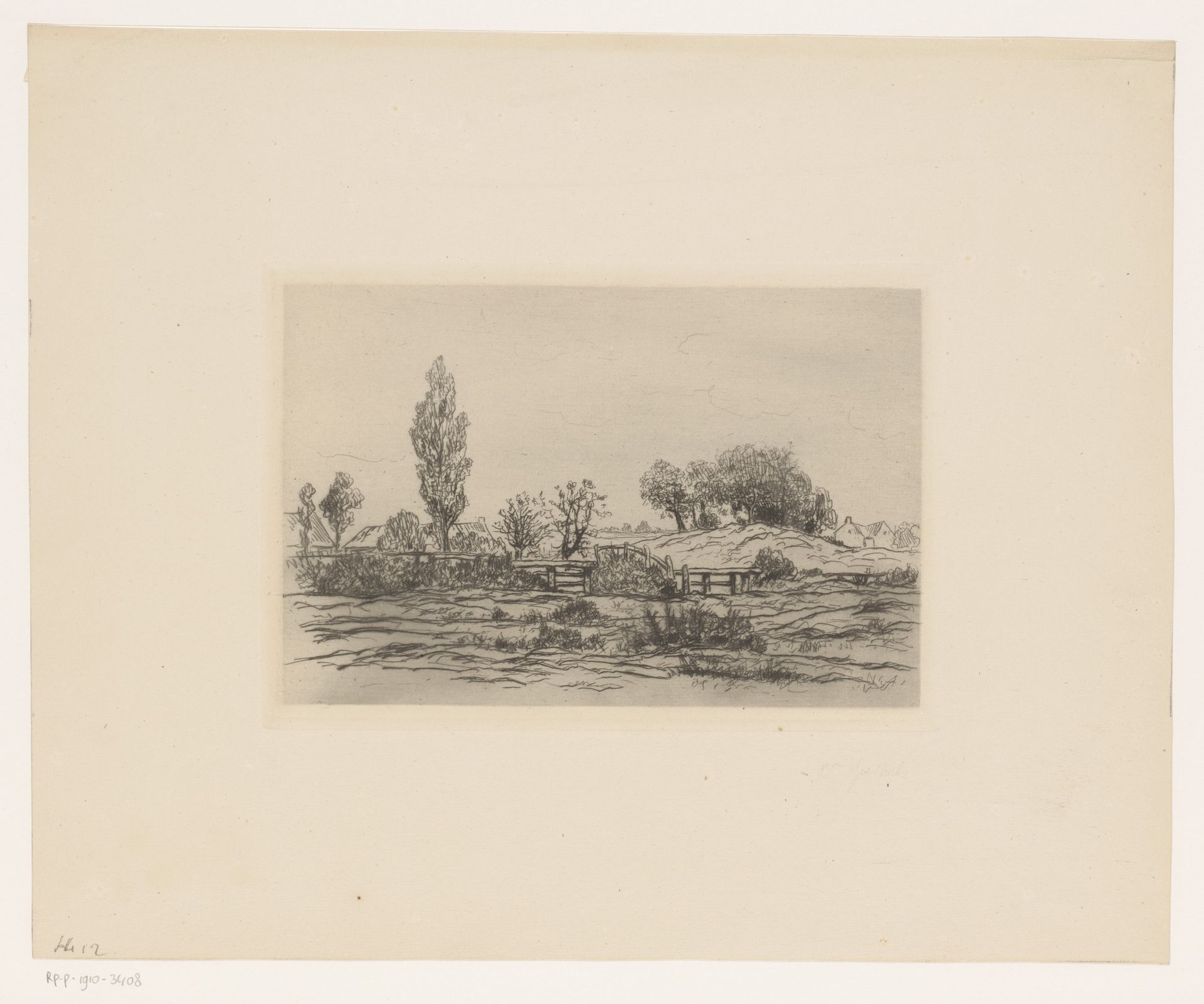 Gezicht bij Nieuwpoort by Jules Marie Armand Goethals