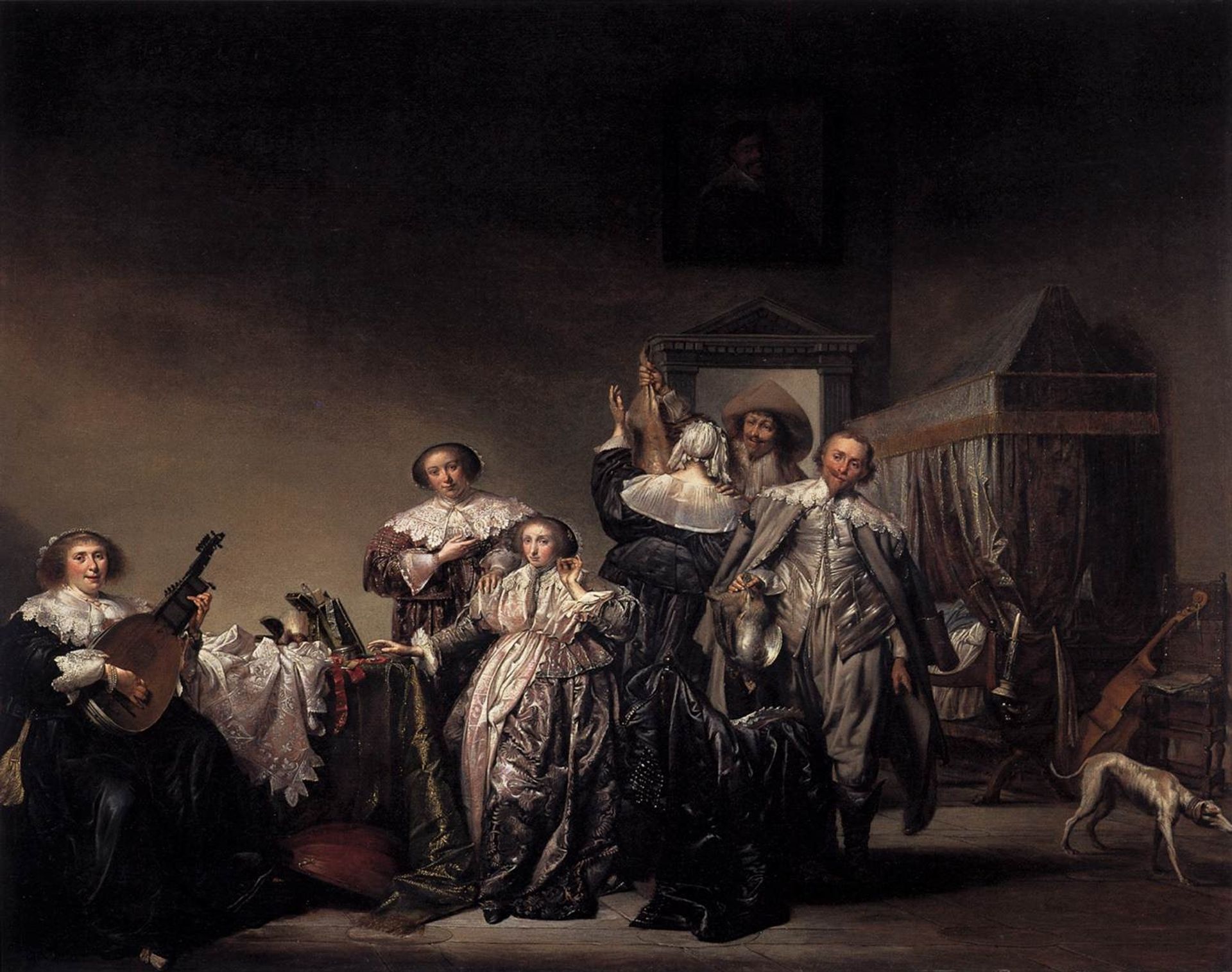 Gallant Company by Pieter Codde