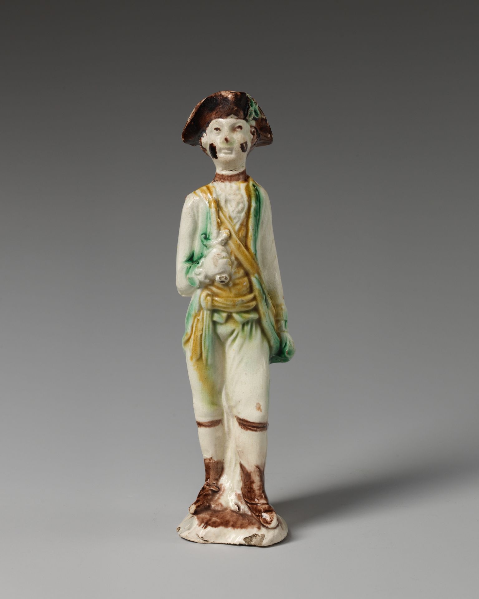 Figure of a soldier by Whieldon type