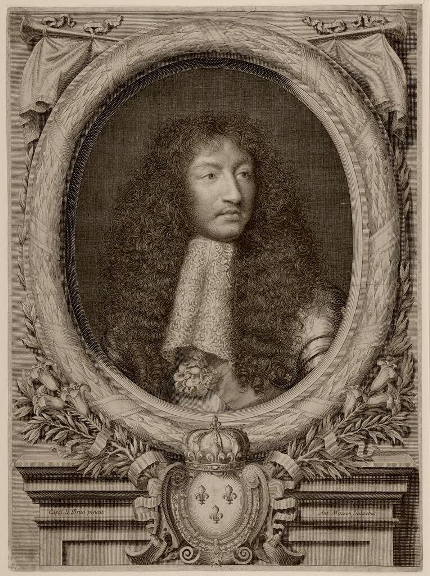 Louis XIV by Antoine Masson