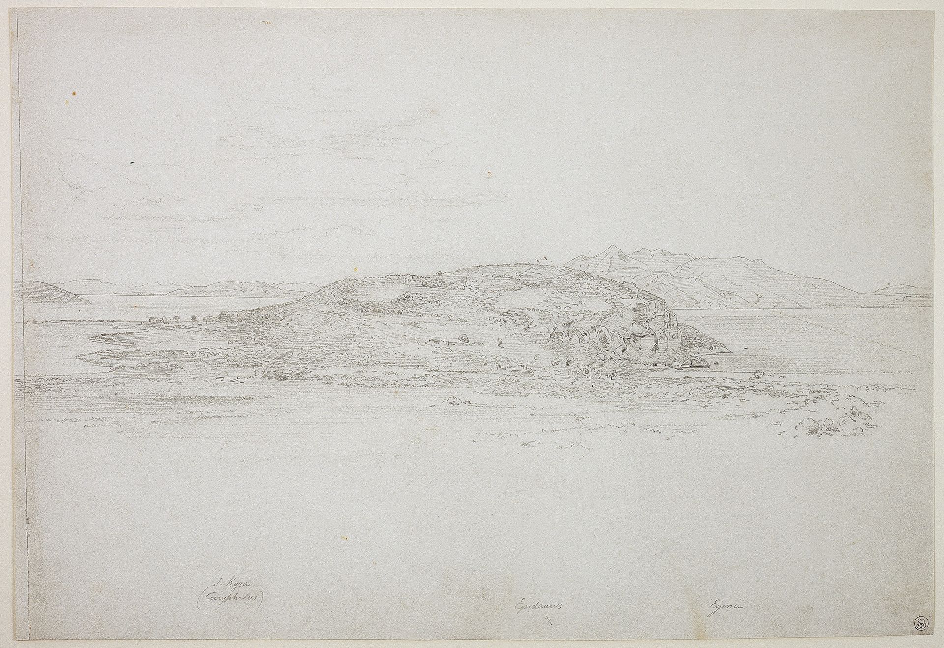 Epidaurus by Carl Rottmann