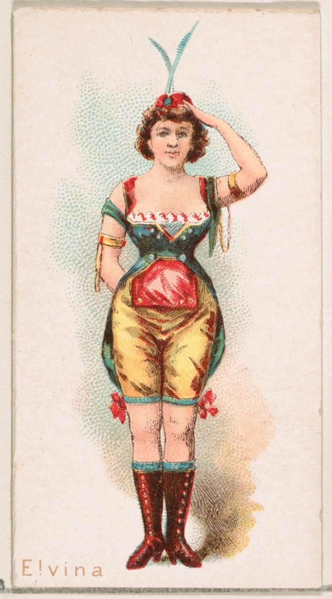 Elvina, from the Ballet Queens series (N182) issued by Wm. S. Kimball & Co. by William S. Kimball & Company