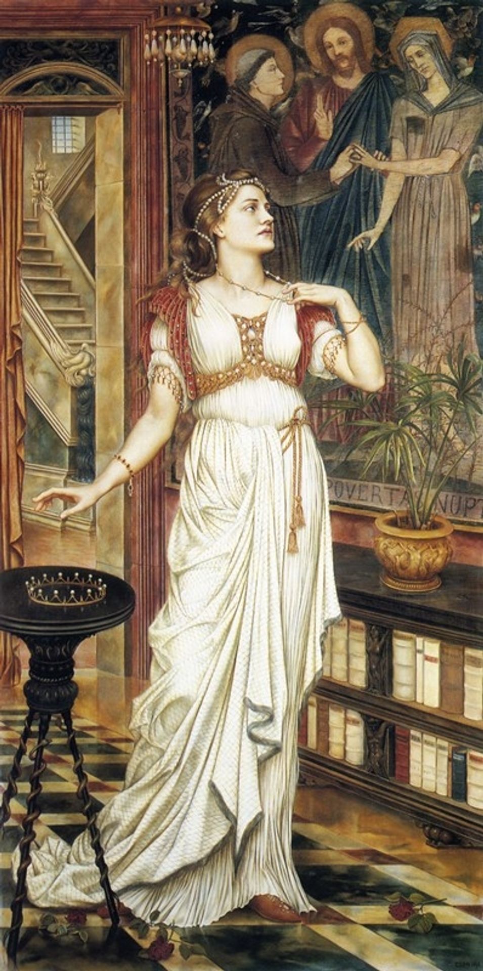 The Crown of Glory by Evelyn De Morgan