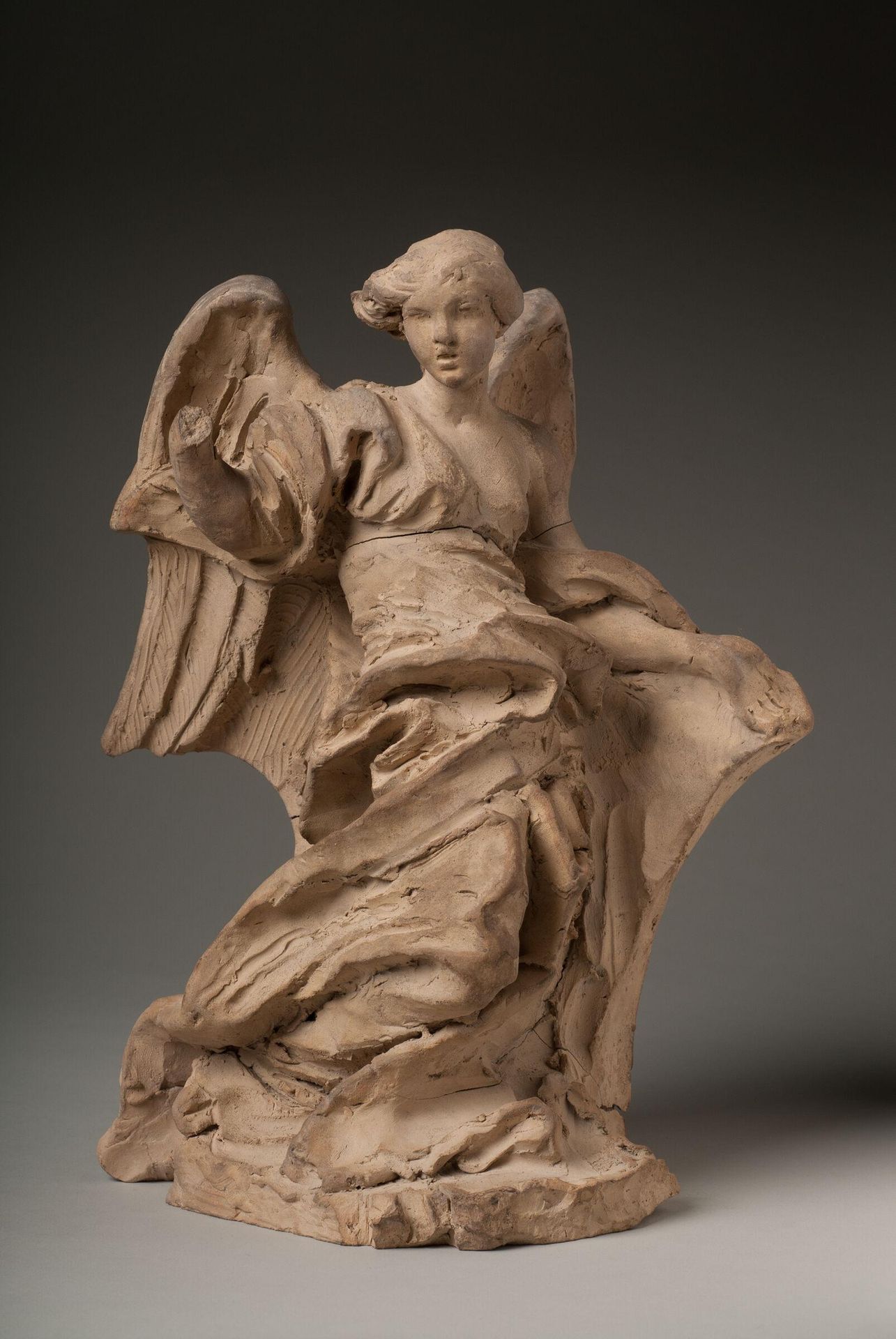 Half-Kneeling Angel by Gian Lorenzo Bernini