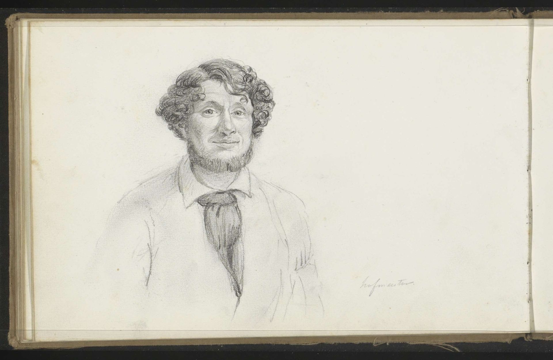 Portret van de hofmeester by Christian Heinrich Gottlieb Steuerwald
