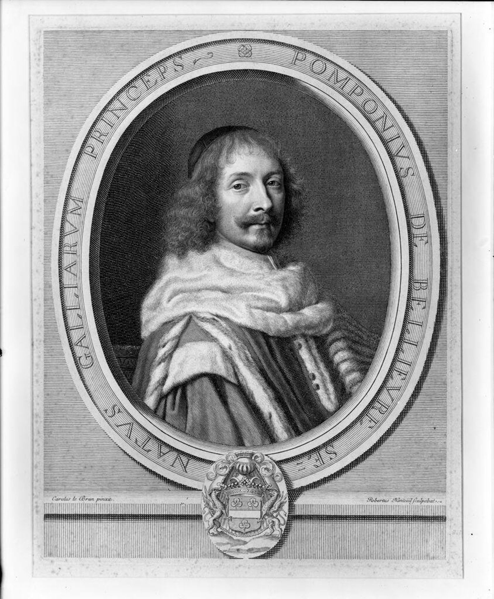 Pompone II de BelliÃ¨vre by Robert Nanteuil