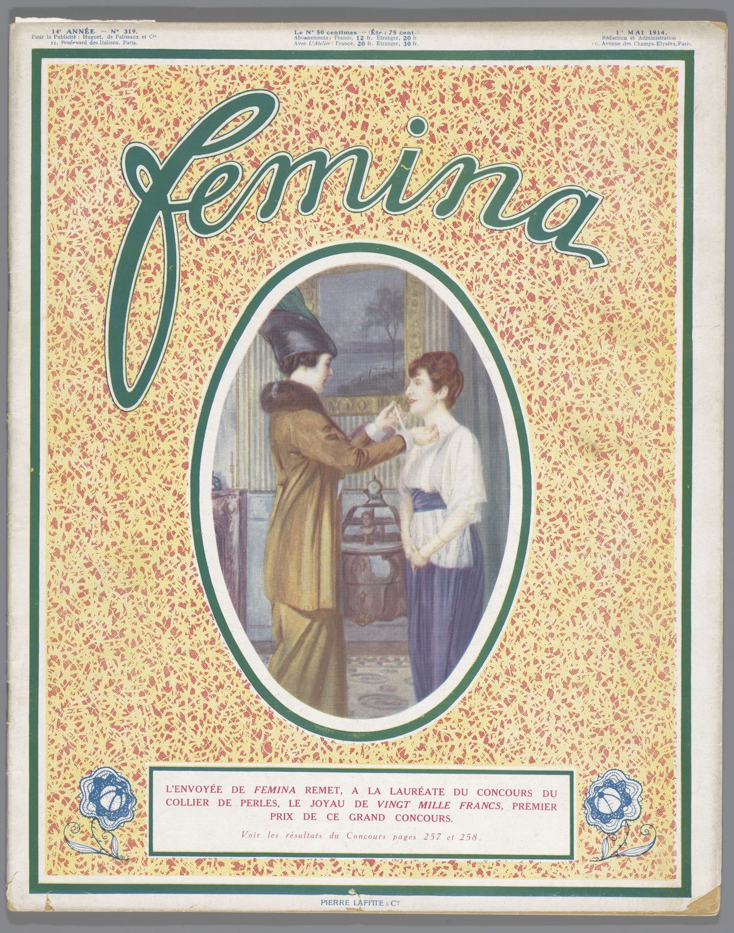 Femina, 1 Mai 1914, 14e Année, nr. 19 by Pierre Laffitte