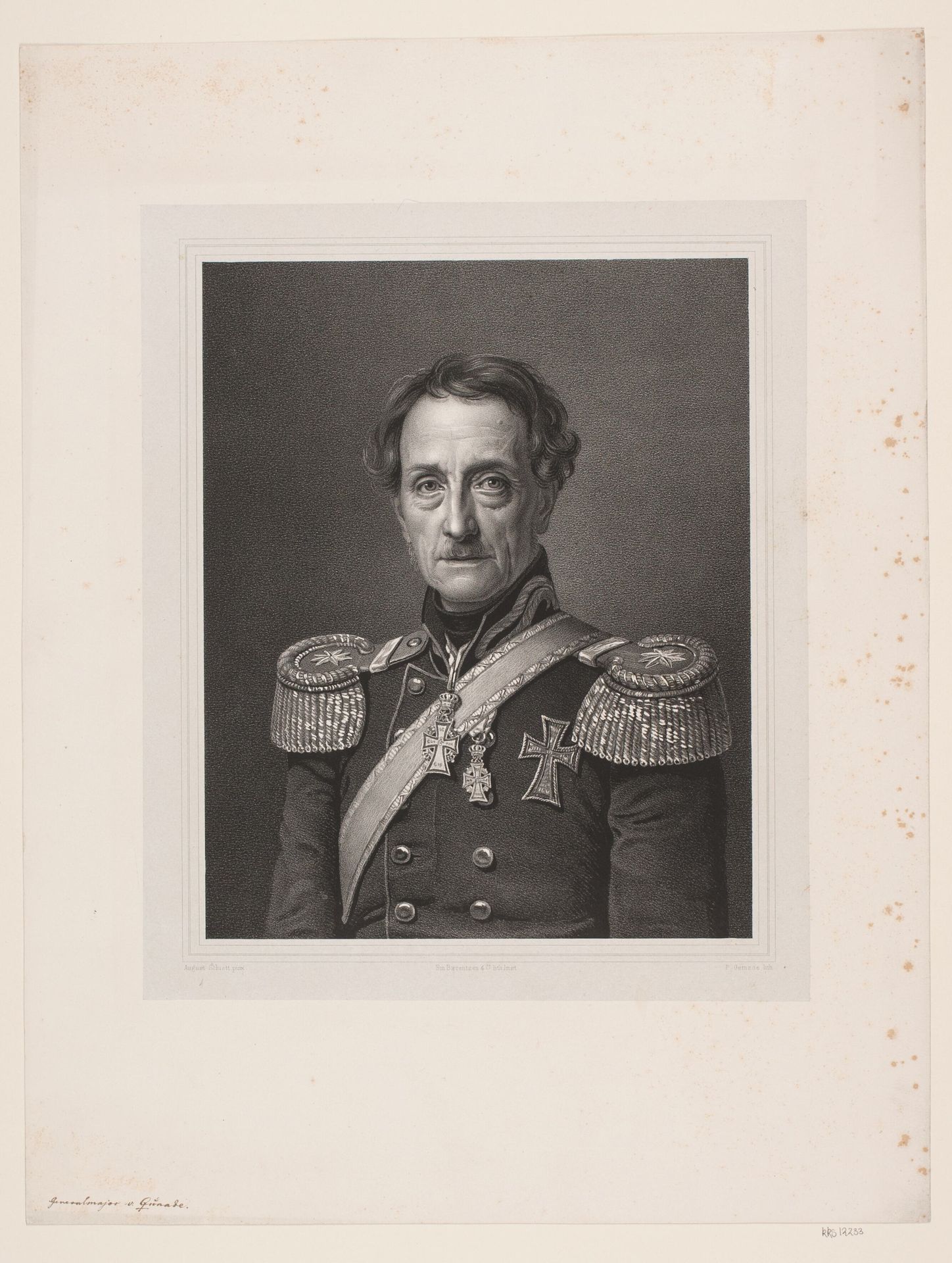 Officer P.F. Quaade by Peter Gemzøe