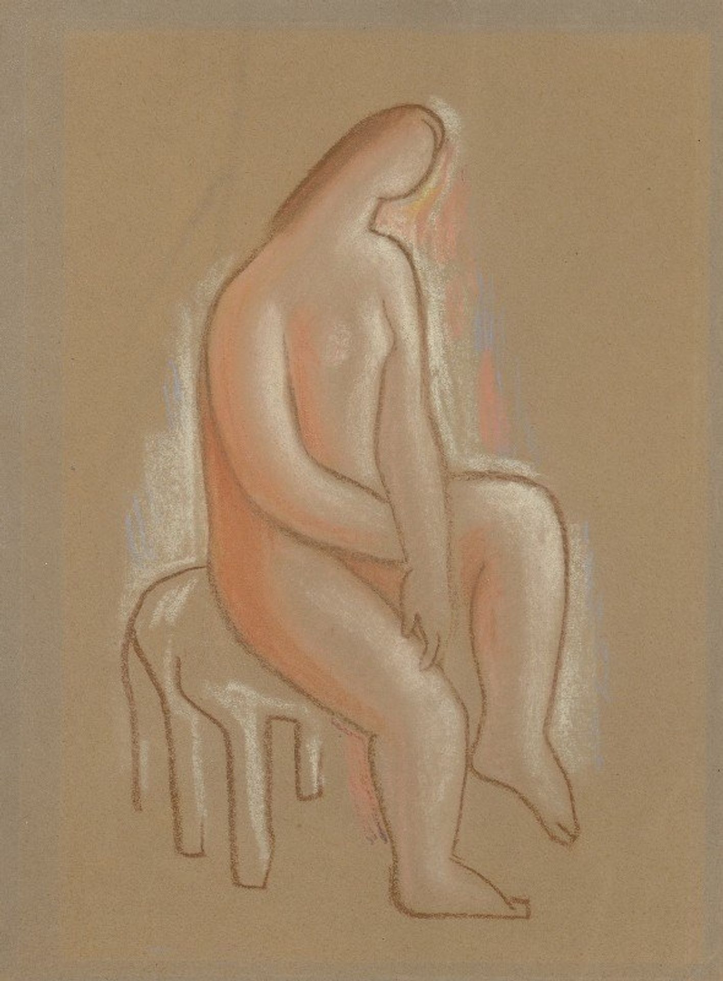 Seated by Mikuláš Galanda