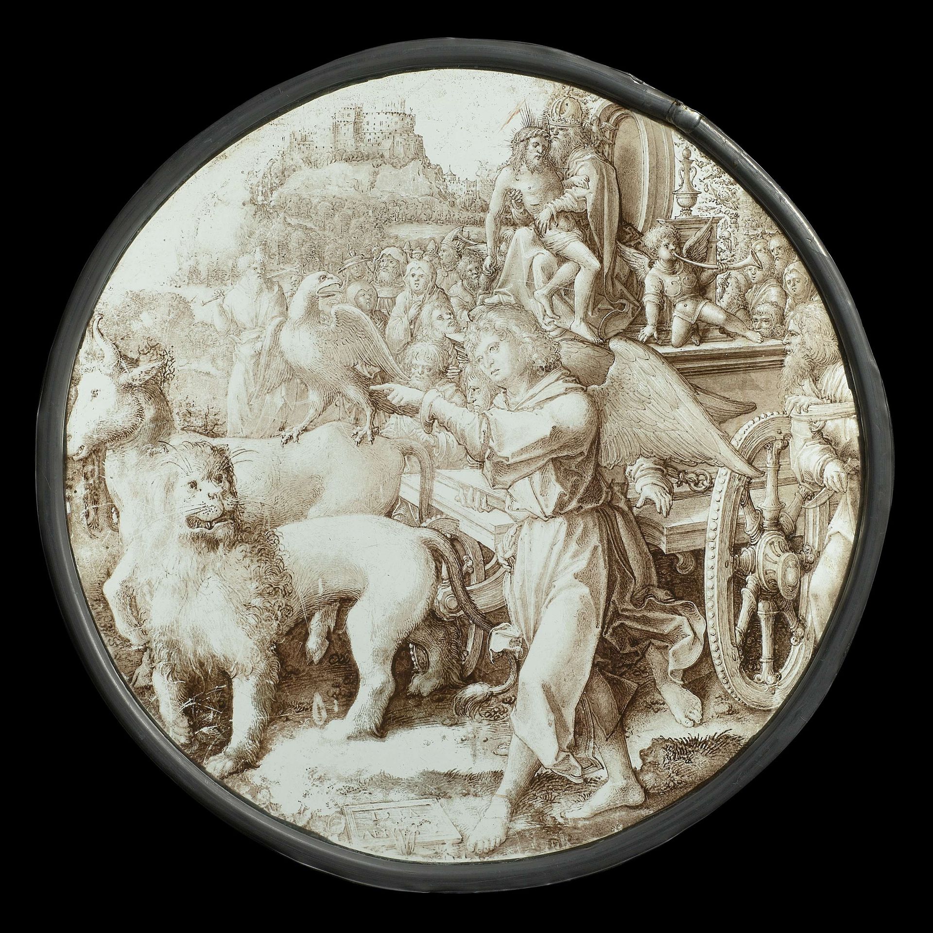 The Triumph of Eternity by Dirck Vellert