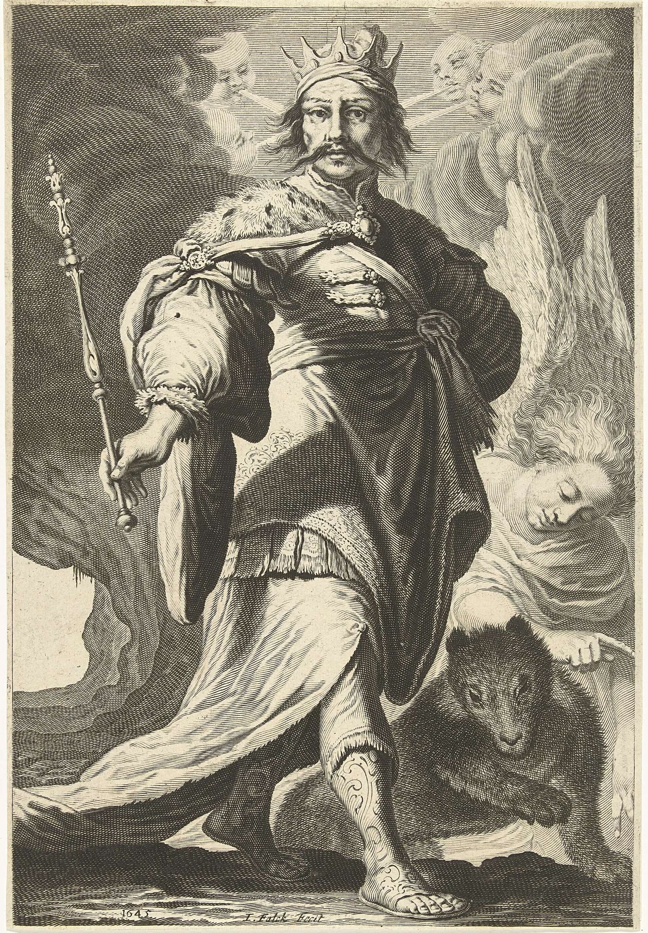 Meden - koning Darius by Jeremias Falck