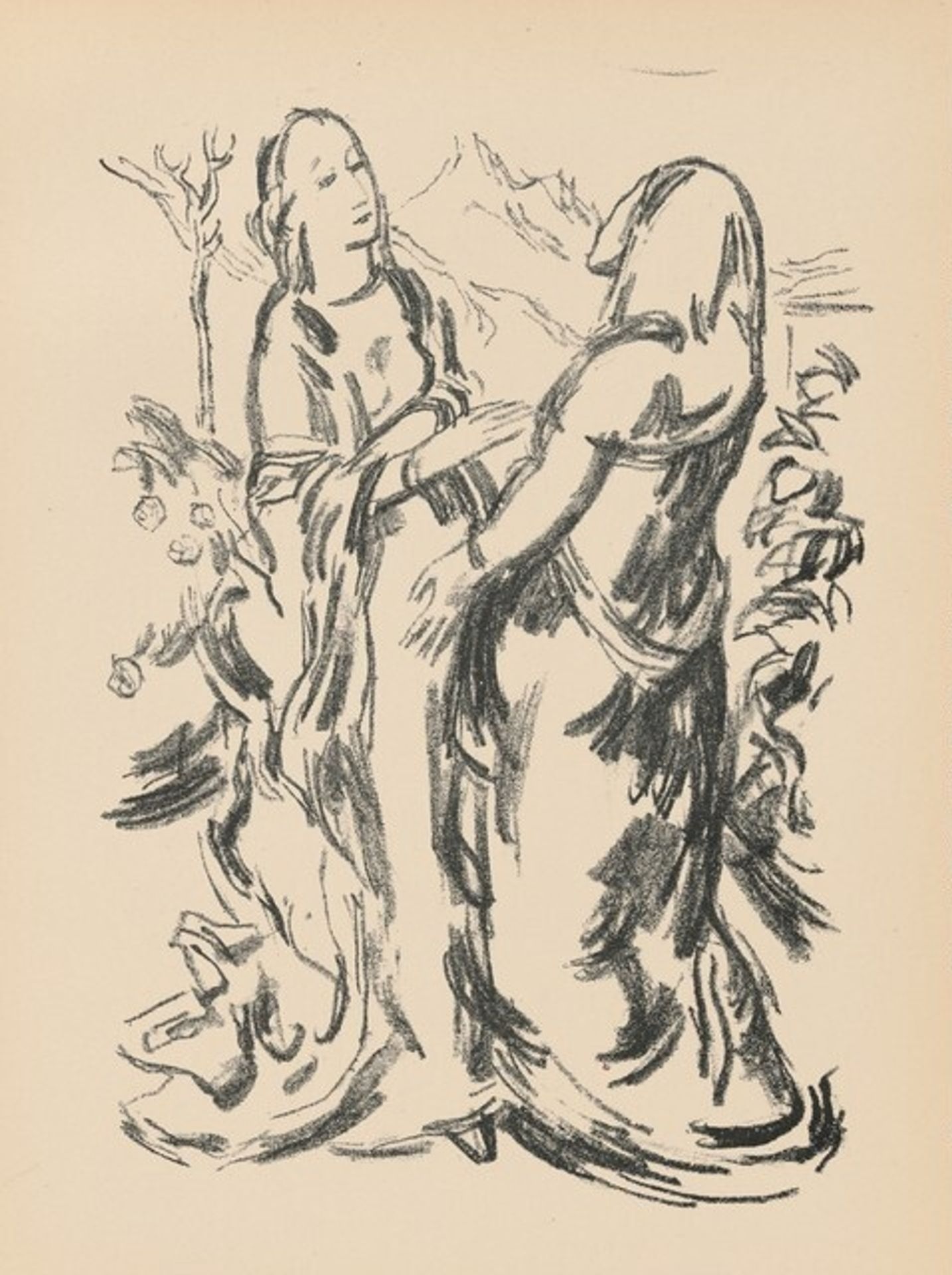 Heimsuchung (Affliction) by Karl Caspar